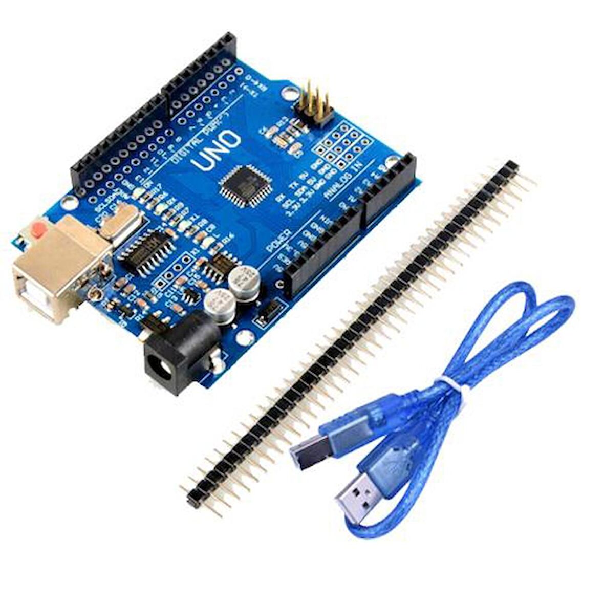 Arduino Uno R3 Ch340 Entegreli (klon) + Usb Kablo