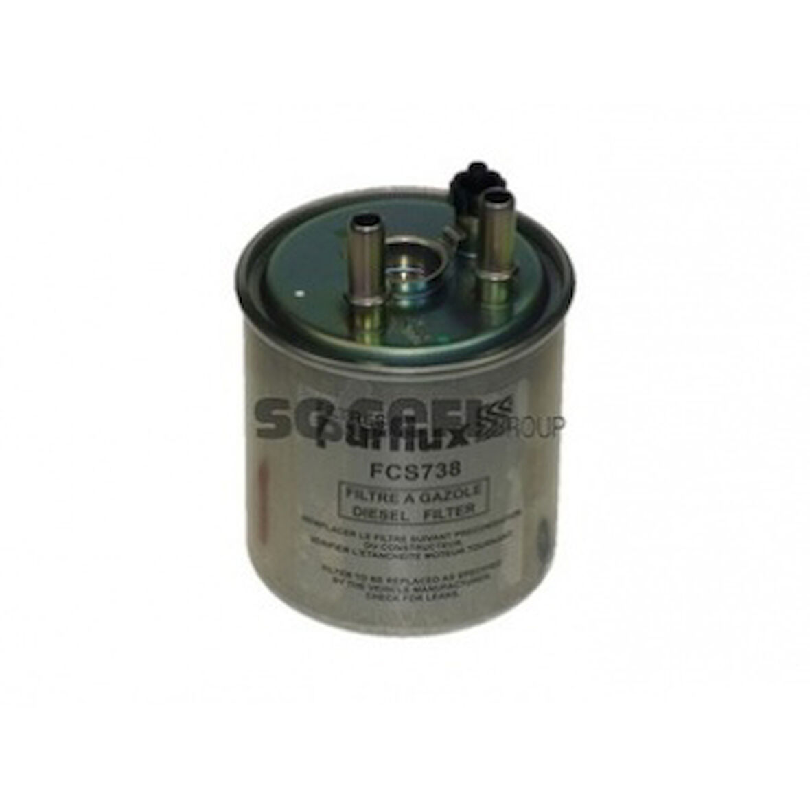 Renault Mazot Filtresi Kangoo III Twingo 1,5dci Laguna III 1,5dci / 2,0dci (sensor Yuvalı) (oe) - Purflux Fcs738