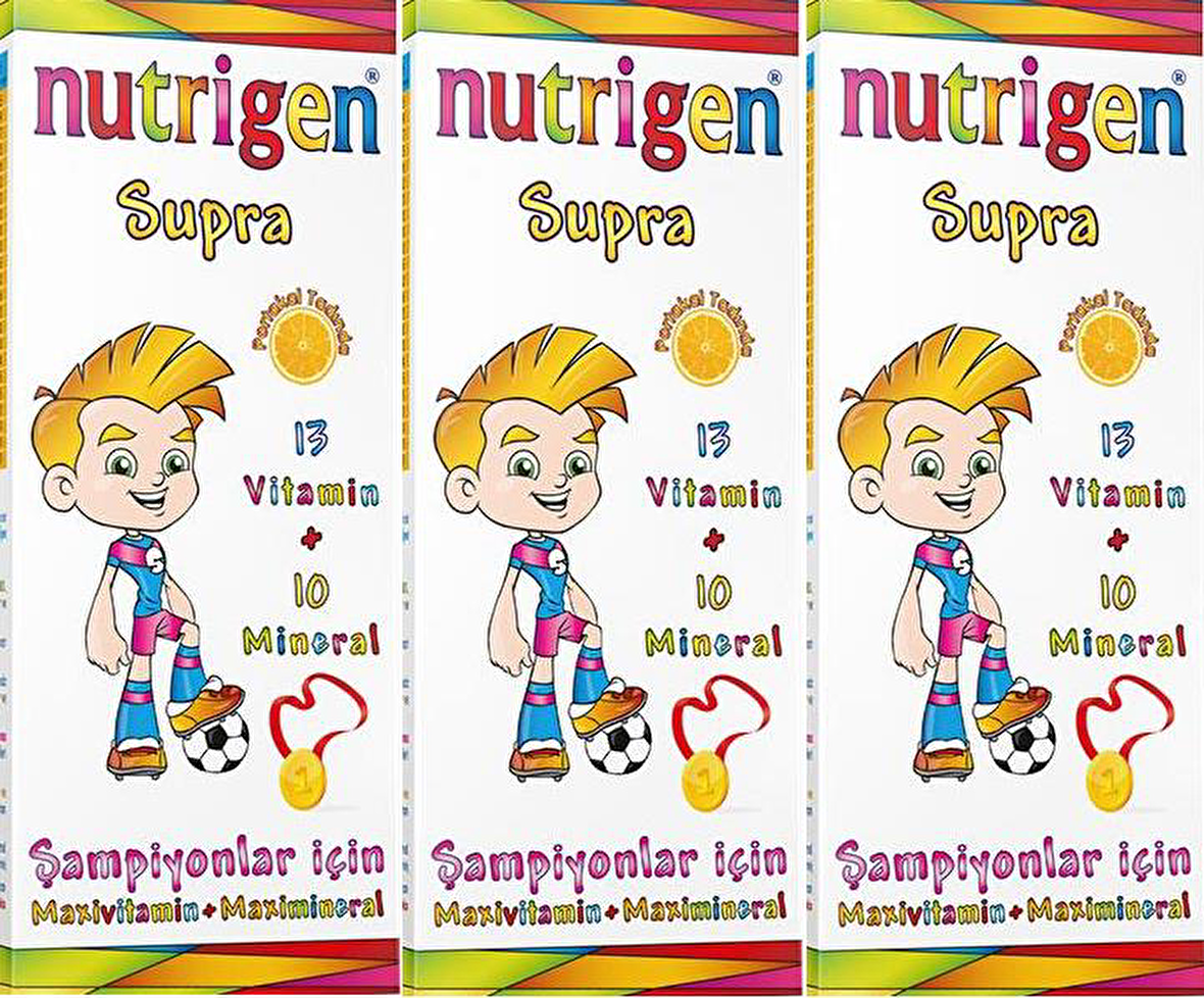 Nutrigen Supra Şurup 200 Ml x 3 Adet