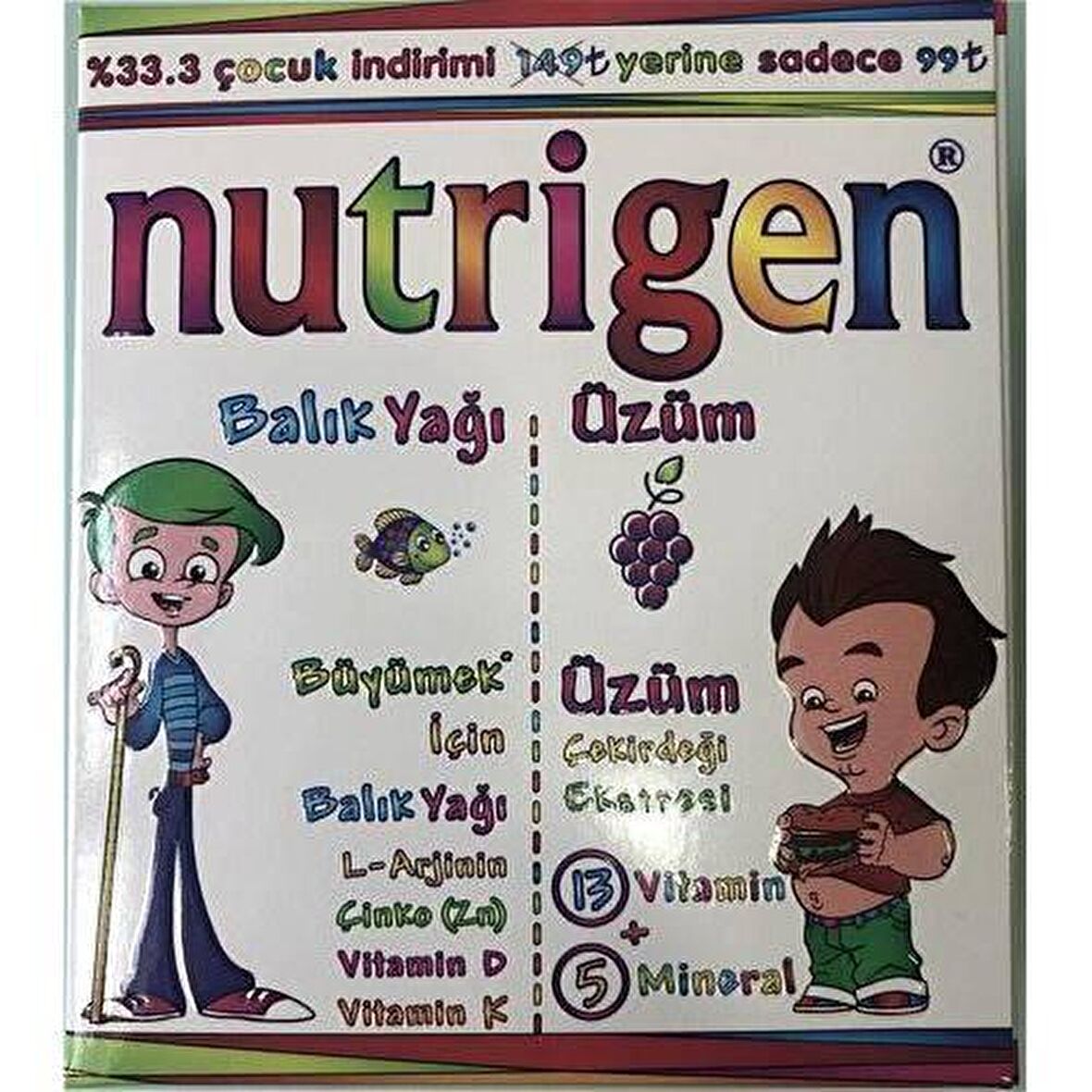 Nutrigen Takviye Edici Gıda İkili Set