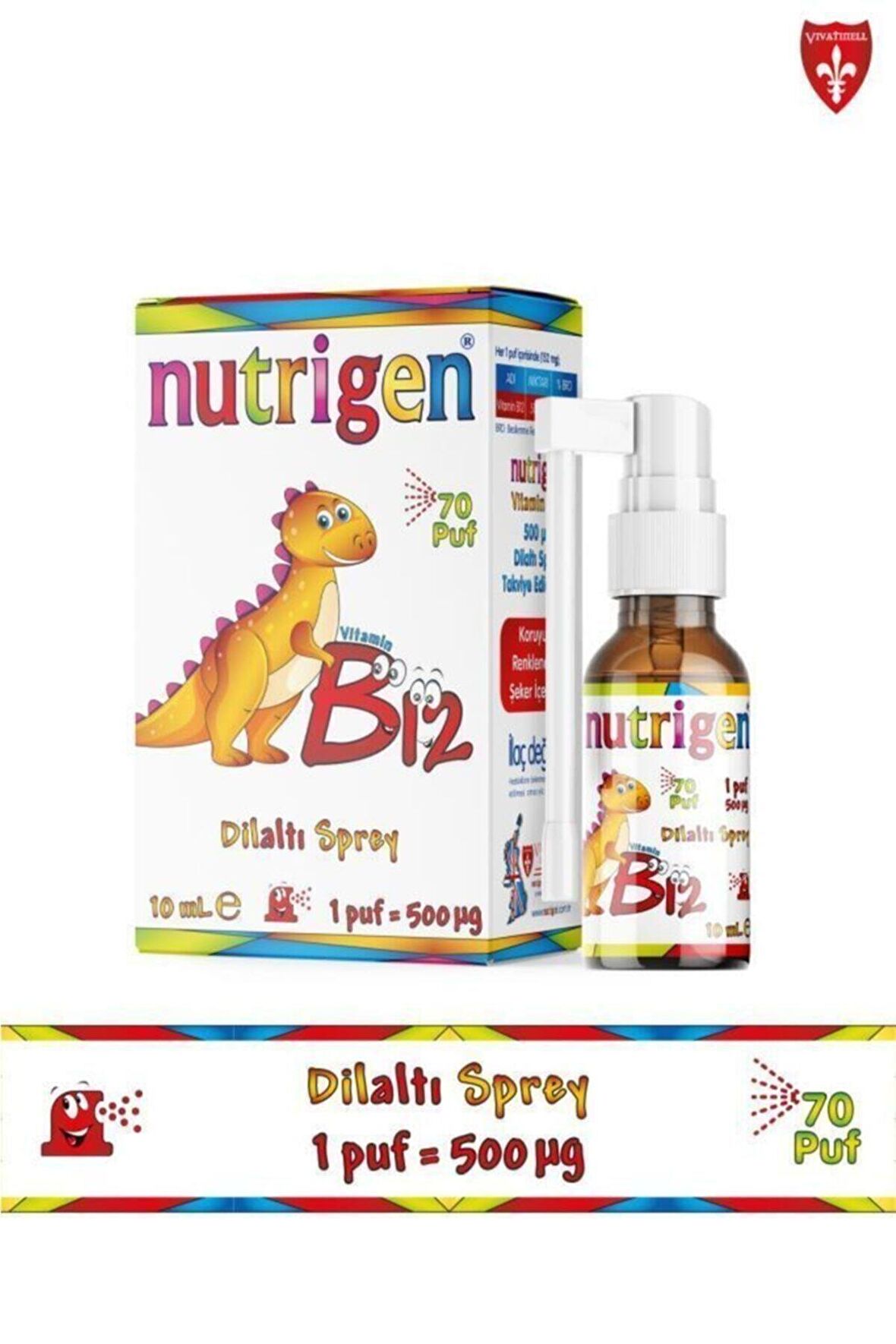 Nutrigen Vitamin B12 Dilaltı Sprey 10 ml