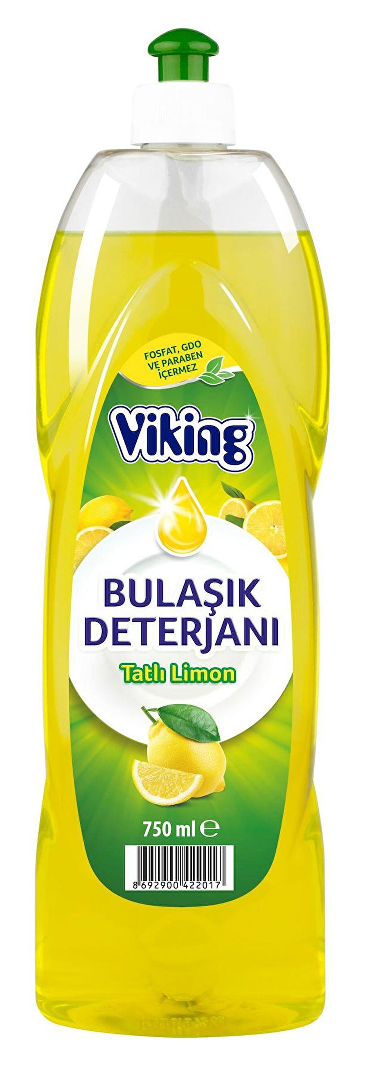 Sıvı Bulaşık Deterjanı Limon Kokulu 750 ml 1 Adet