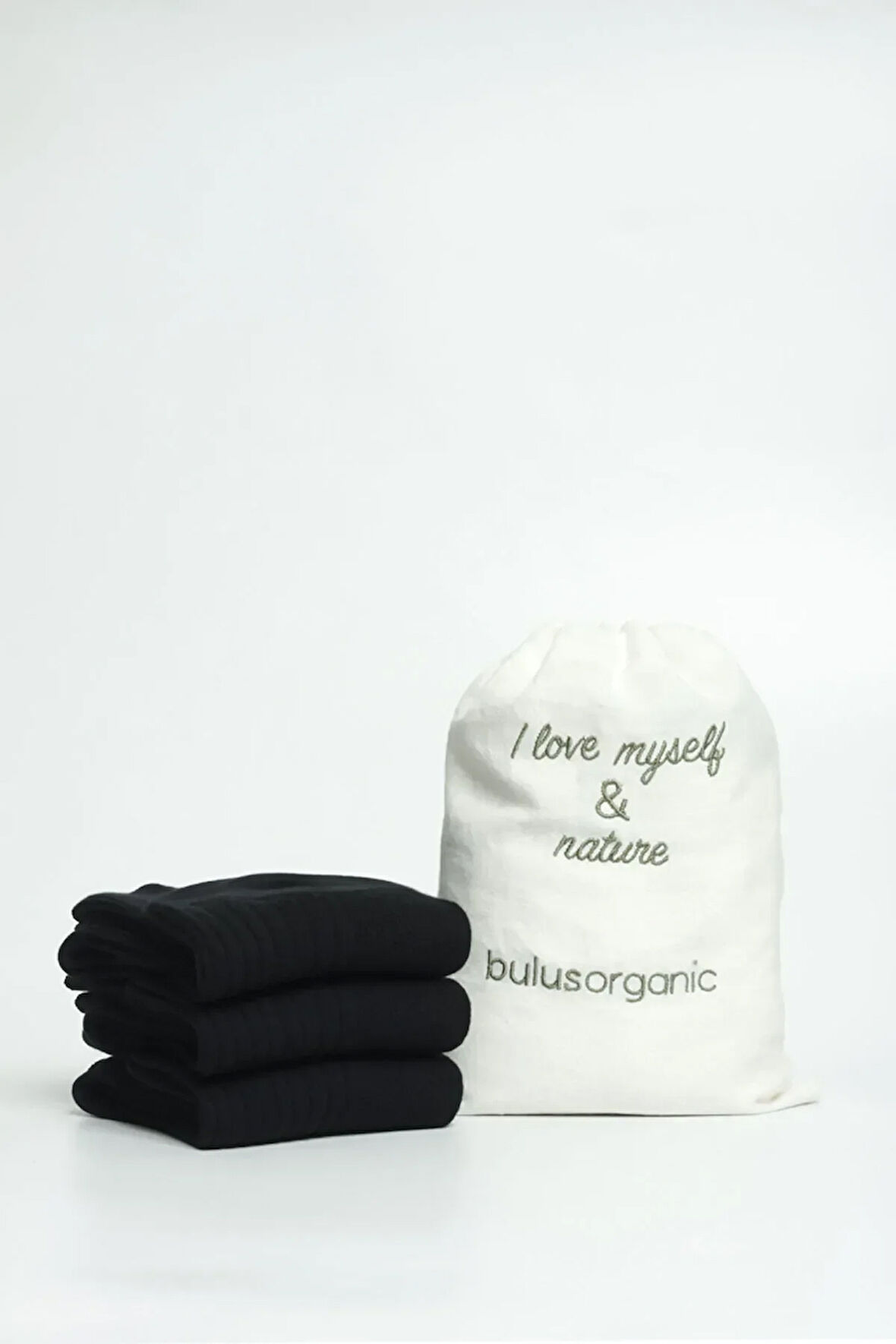 3'lü Siyah %100 Pamuk Penye Çorap (EKSTRA TER EMİCİ)