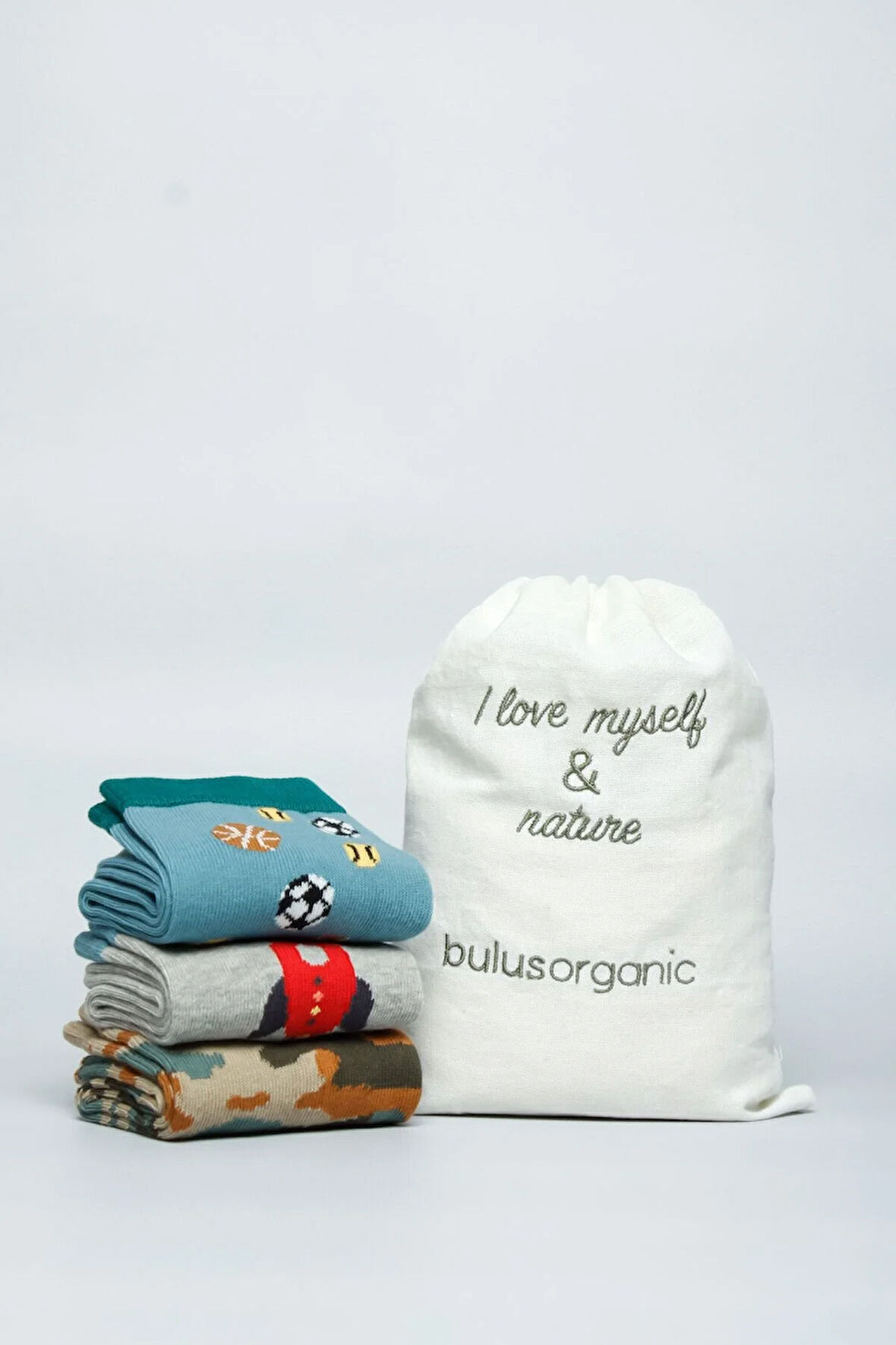 3'lü Erkek Çocuk Soket Karışık Okul Çorap