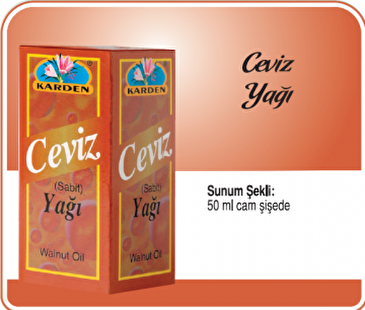 Karden Ceviz Yağı 50 ml