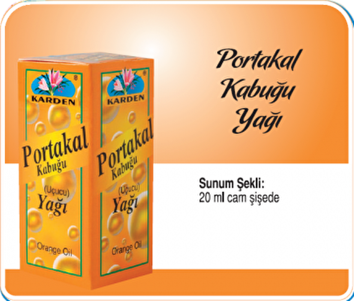 Karden Portakal Kabuğu Yağı 20 ml