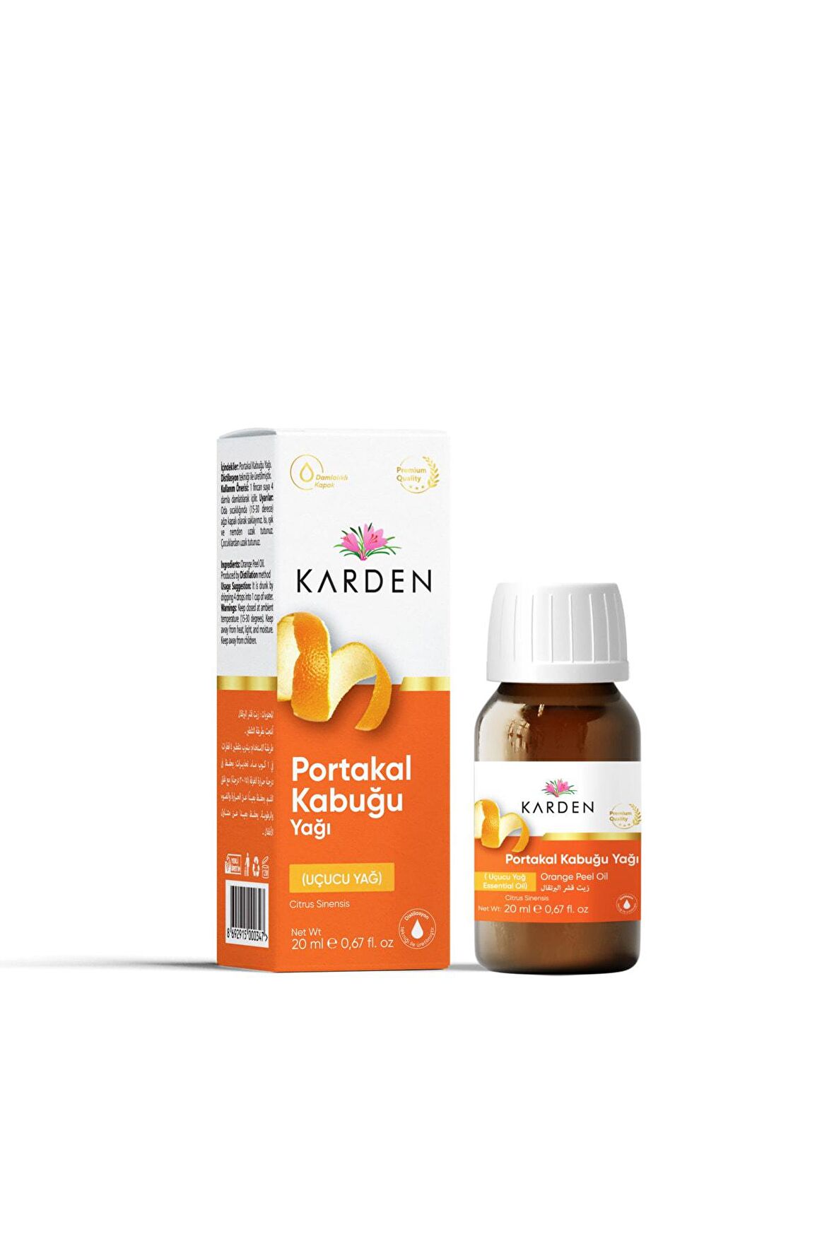 Karden Portakal Kabuğu ( Uçucu ) Yağı 20 ml