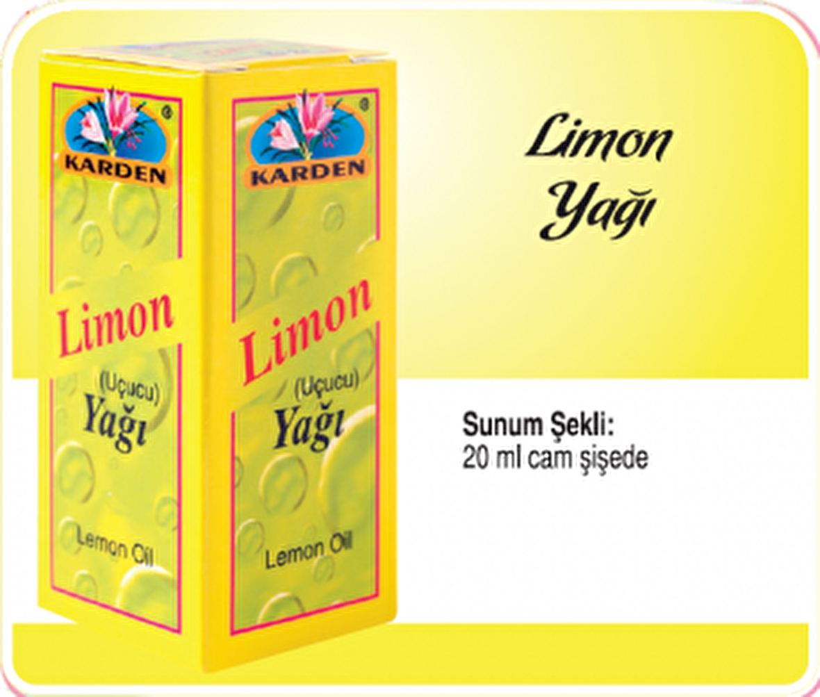 Karden Limon Uçucu Yağı 20 ml