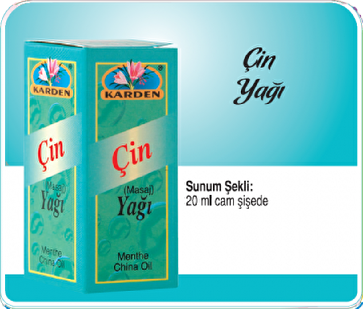 Karden Çin Yağı 20 ml