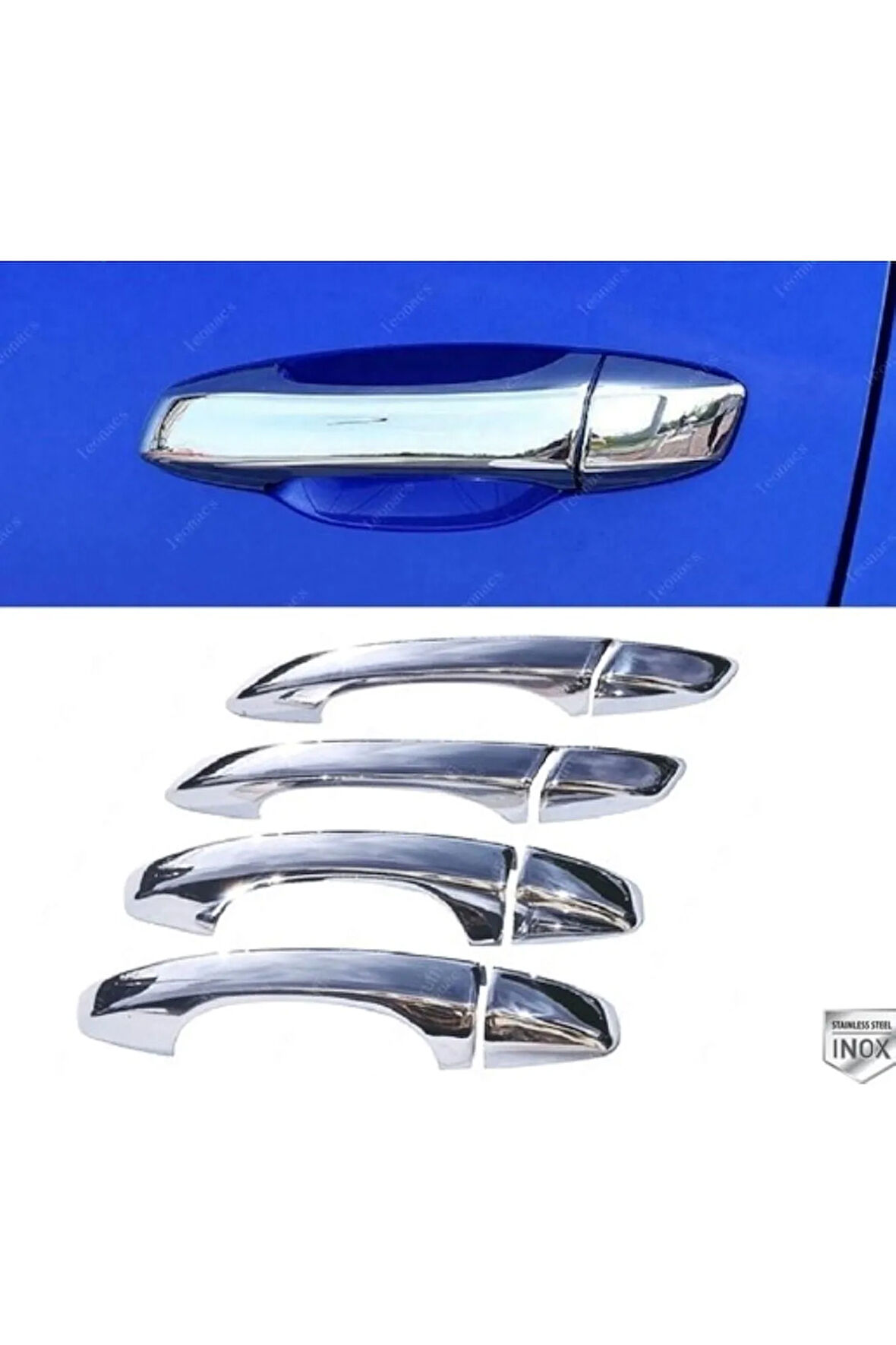 Seat Leon St Krom Kapı Kolu 4 Kapı 2013 Ve Üzeri Paslanmaz Çelik