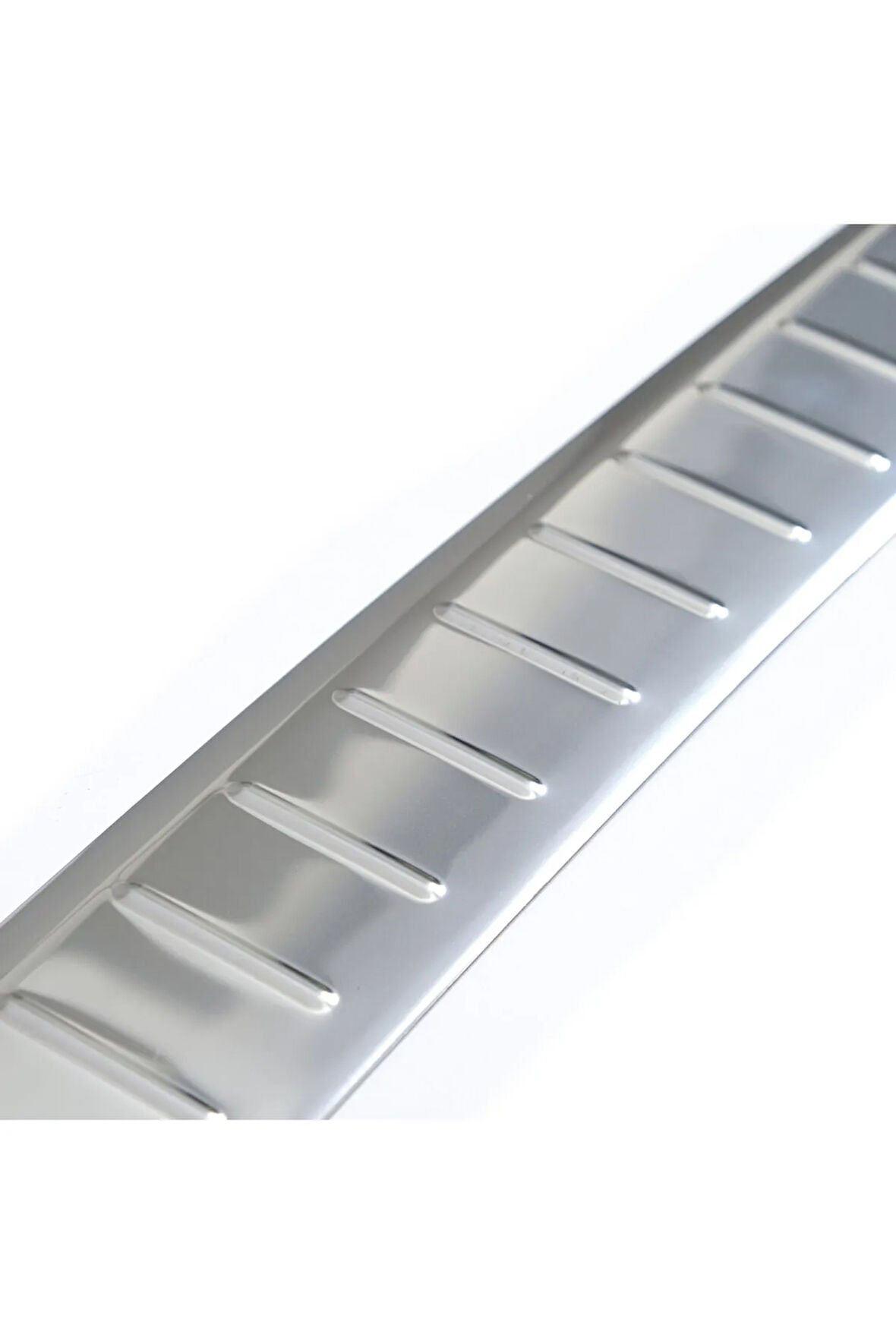 Seat Ateca Krom Arka Tampon Üstü Koruma 2016 Üzeri Paslanmaz Çelik Uyumlu