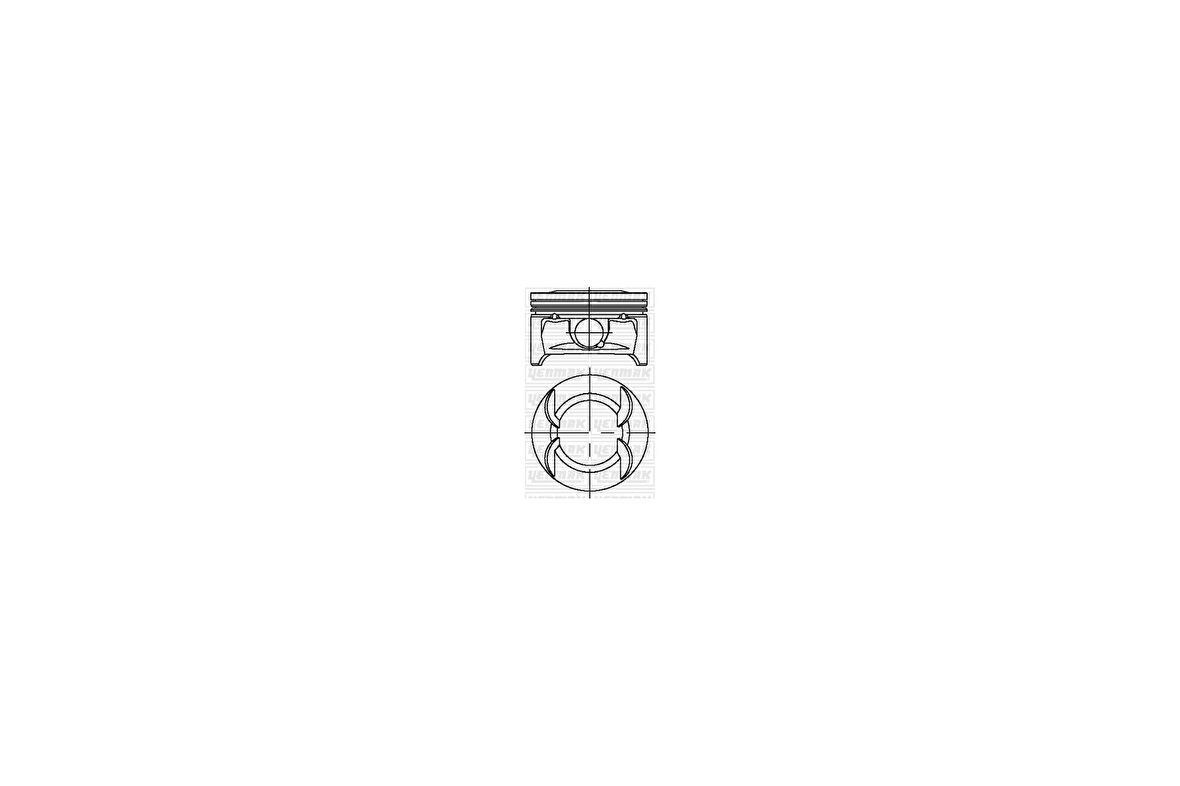 Opel Motor Piston Segman Komple Std (79.00mm) Astra J – İnsignia A – Mokka – Astra H – Zafıra B – Z16xer - Yenmak 31-04231-000