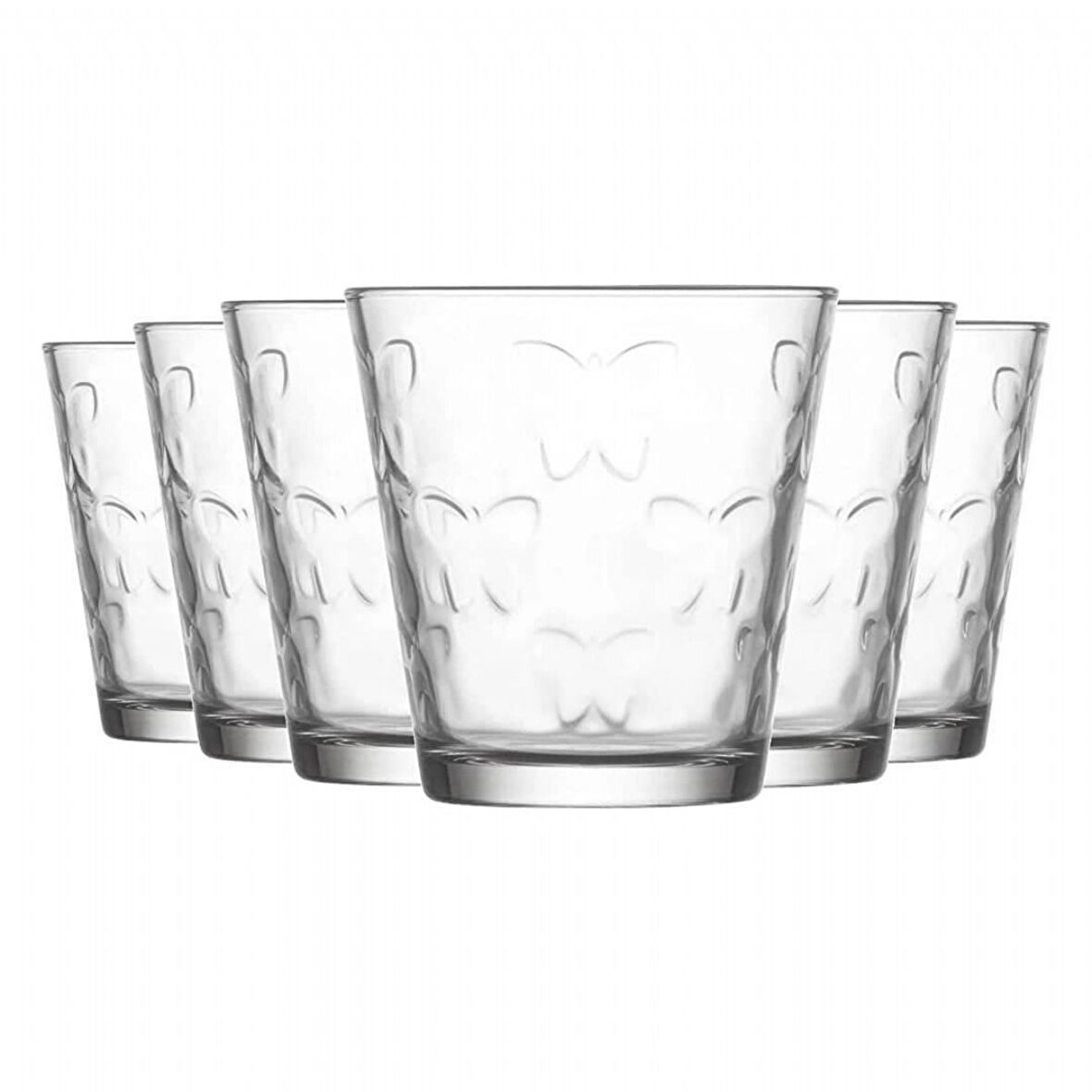 Lav Kelebek Su Bardağı 6&#39;lı 22010 SB1132ED