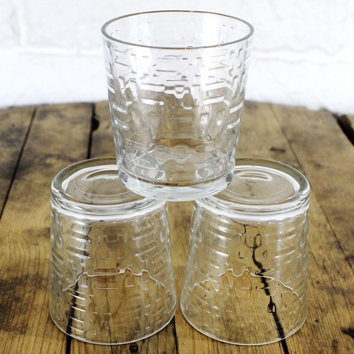 Lav Su Bardağı 3&#39;lü Kare Master Cam