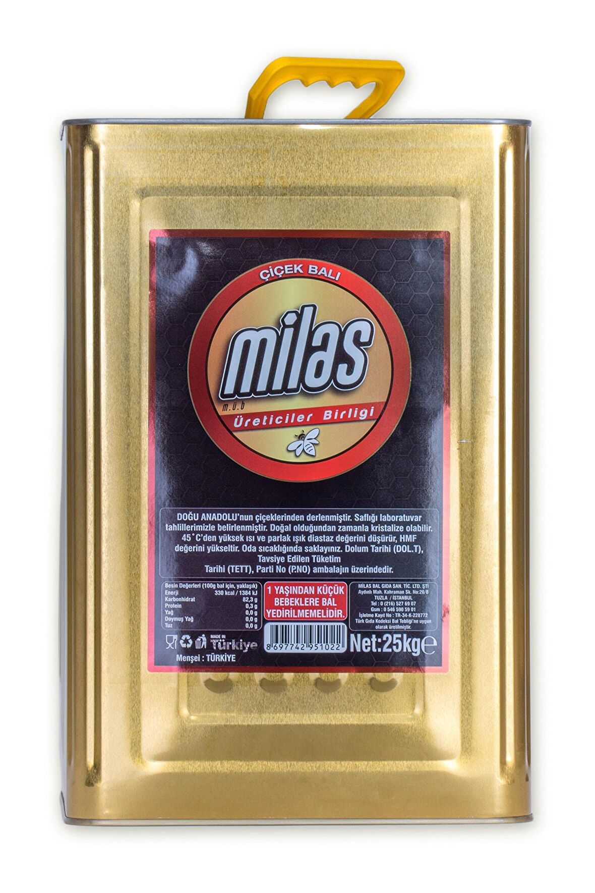 Çiçek Balı 25 Kg
