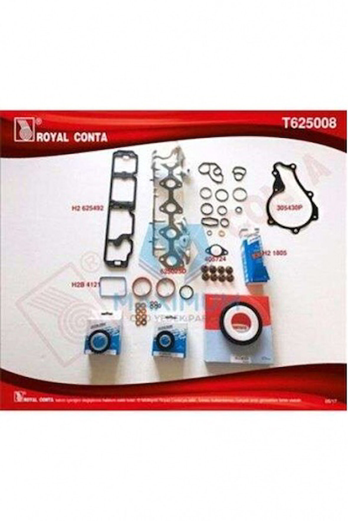 Ford Motor Takım Contası Reinz Keceli S.lastıklı Skcsiz (ford: Fiesta VI VII 1.5tdci 17 Focus III 1.5td - Royal T625008