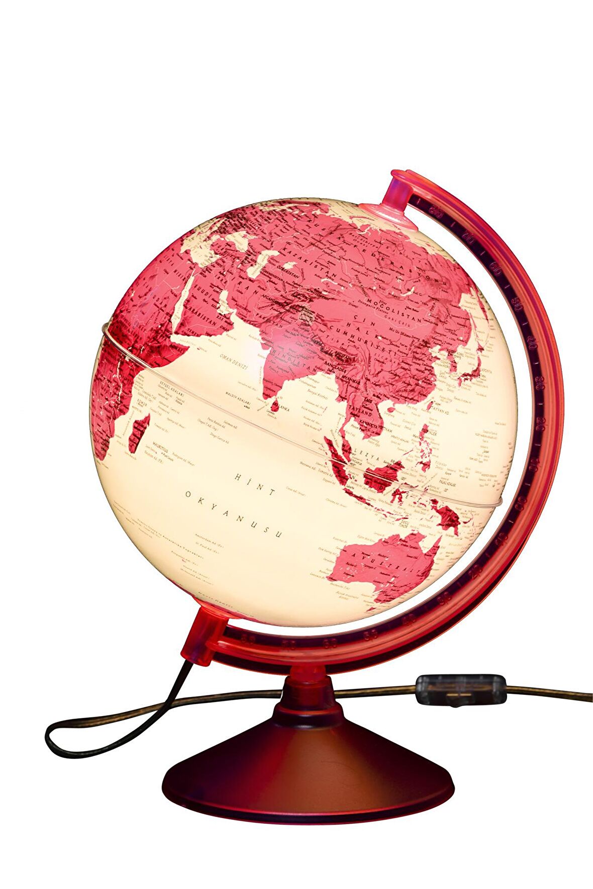 GLOBE MAGENTA Işıklı 26cm