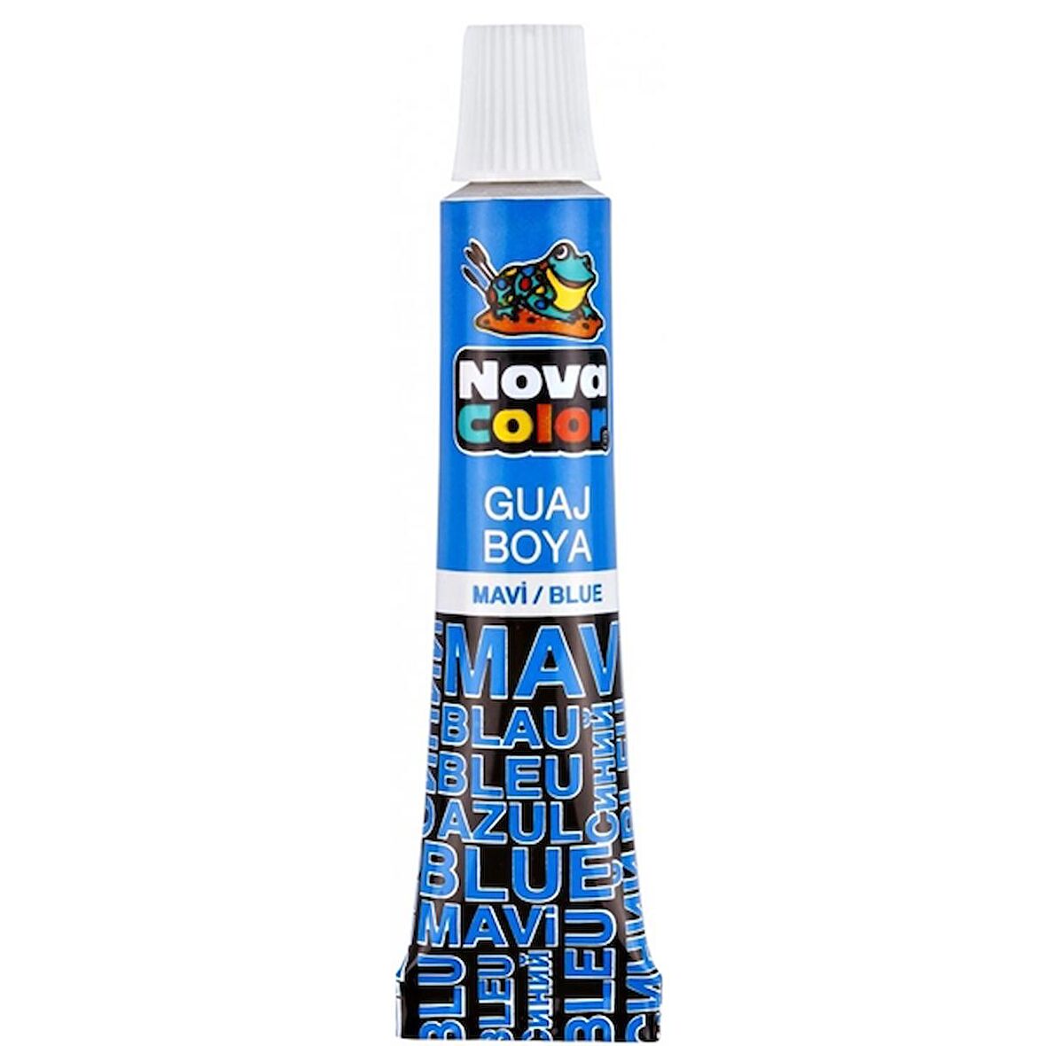 Nova Color Guaj Boya Tüp 12 Li Mavi Nc-117