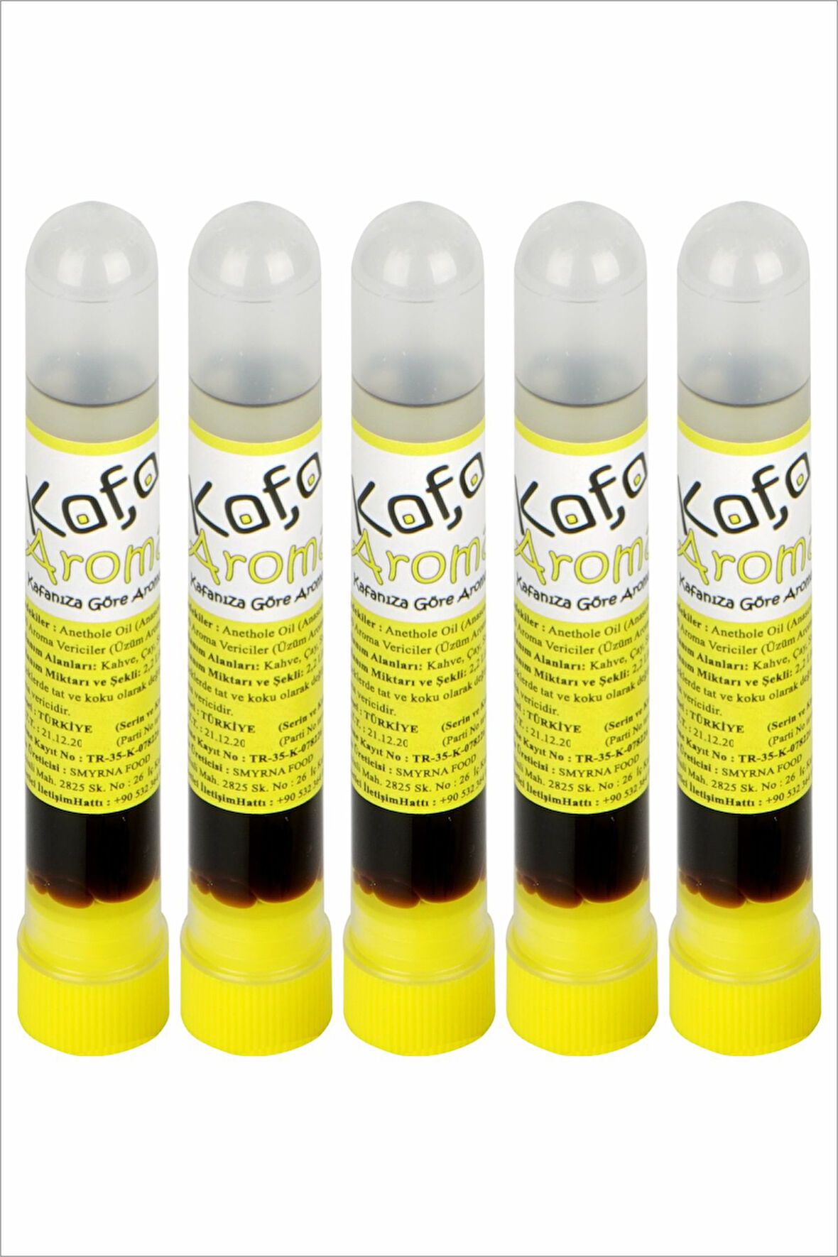 Altın Seri Anason Yağı Hazır Karışım Rakı Kiti 10 ML X 5 Adet