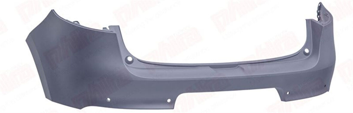 Renault Arka Tampon 4 Sensorlu Astarlı Megane III 08> - Phira Mg-08330