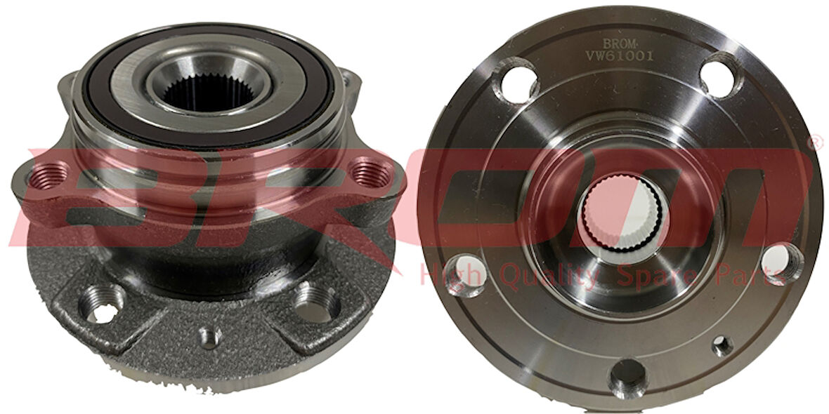 Vag On Teker Poryası Rulmanlı Dort Ayak Octavıa Superb Caddy Eos Golf V VI VII Jetta Scirocco Touran Alt - Brom Vw61001