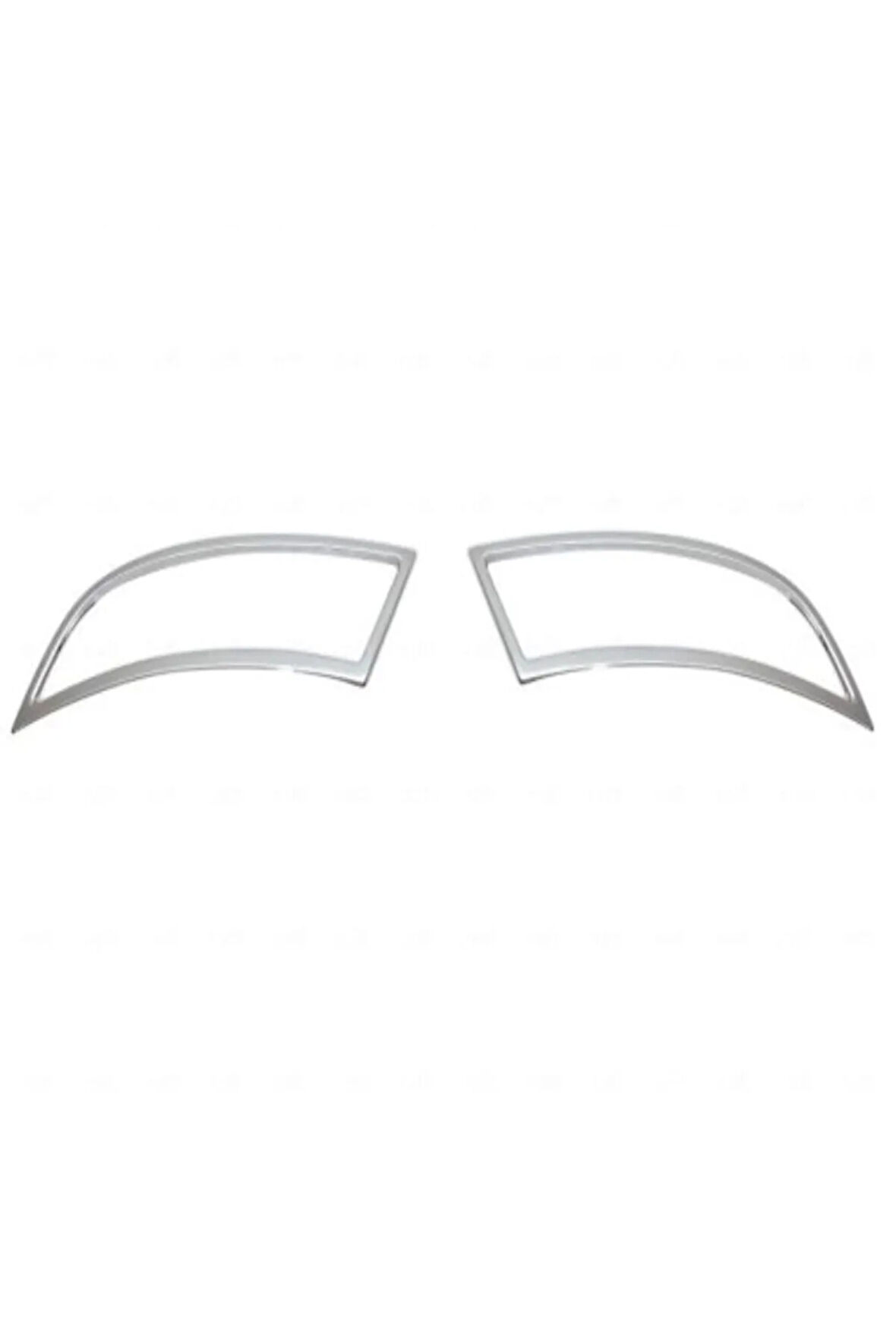 Skoda Superb Uyumlu Krom Egzoz Çerçevesi 2 Parça 2015 Üzeri Paslanmaz Çelik