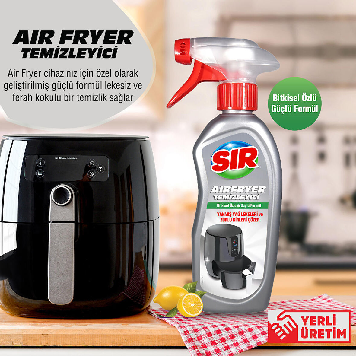 Sır Airfryer Temizleyici 250 ml