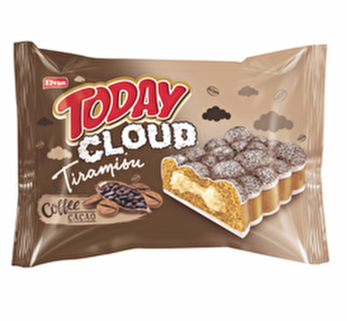 Today Cloud Kek Tiramisulu 50 Gr. 24 Adet (1 Kutu)