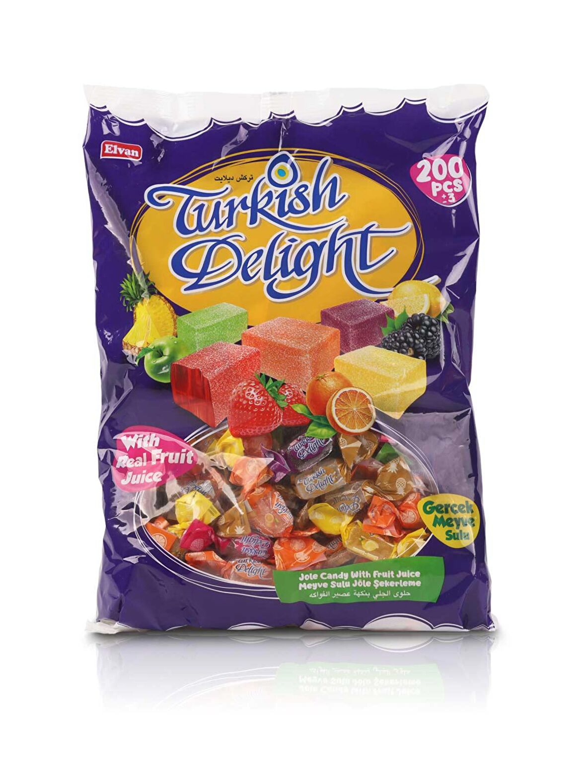 Jelaxy Turkish Delight 1000 Gr. (1 Poşet)