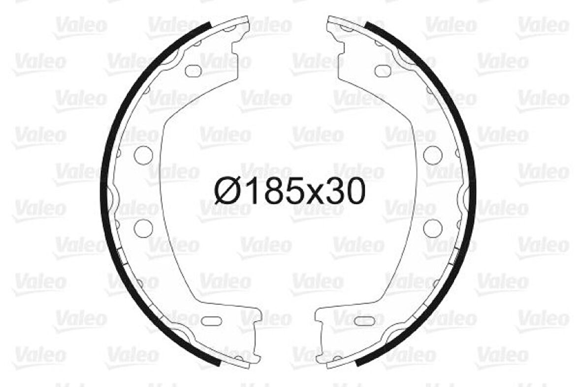 Land Rover El Fren Balatası Freelander 2 (l359) 06>14 - Valeo 564198