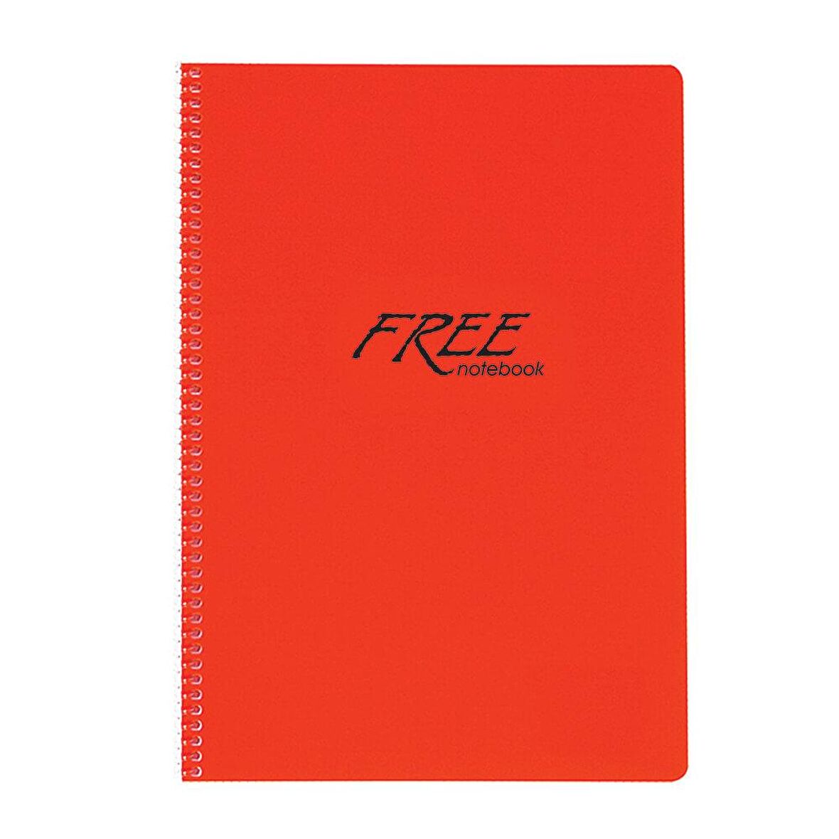 Free A4 80 Yaprak Çizgili PP Kapak Defter Keskin Color