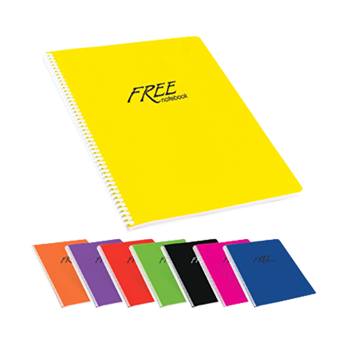 Keskin Color Free Pp Kapak Spiralli Defter A4 Kareli 120 Yaprak