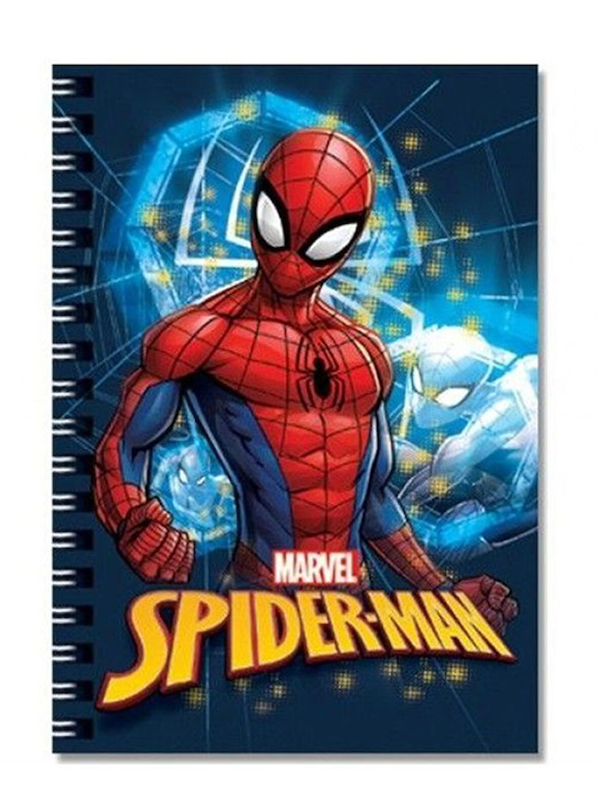 Spiderman 80 Yaprak Çizgili A6 Not Defteri Spiralli Lisanslı - 3 adet