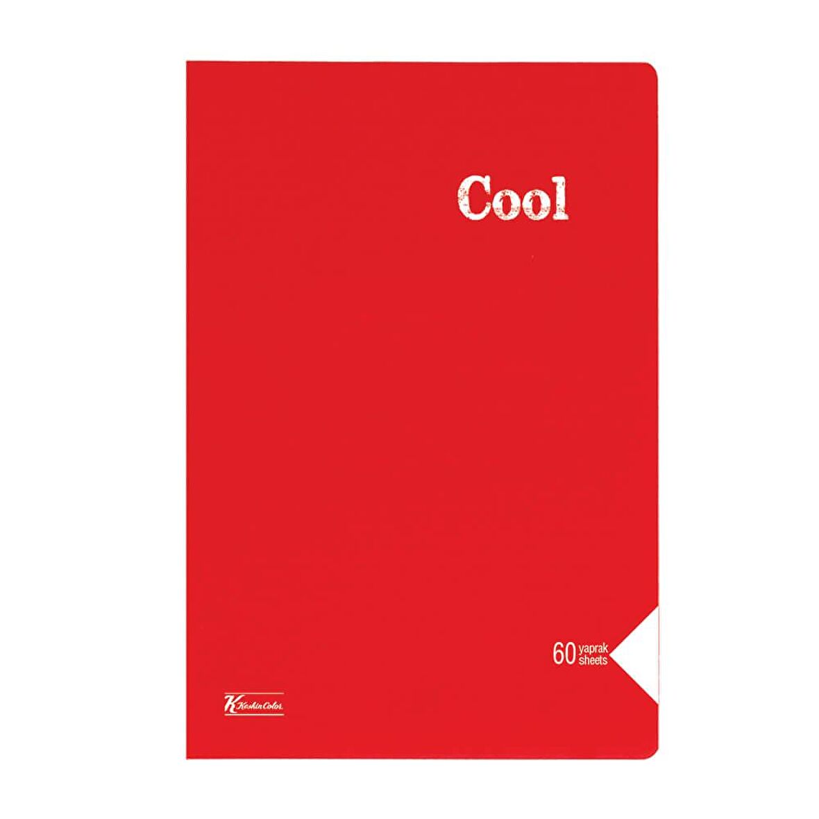 Keskin Color Cool PP Kapak Dikişli Çizgisiz Defter A4 60 Yaprak 321840-99