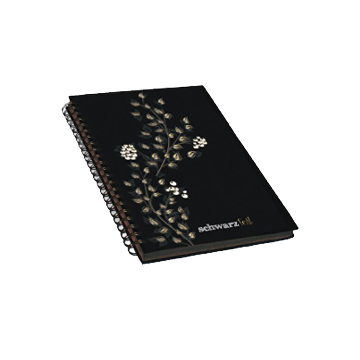 Keskin Color Spiralli Defter Schwarz Foil Sert Kapaklı 60 YP 14x20 60 YP 410110-99
