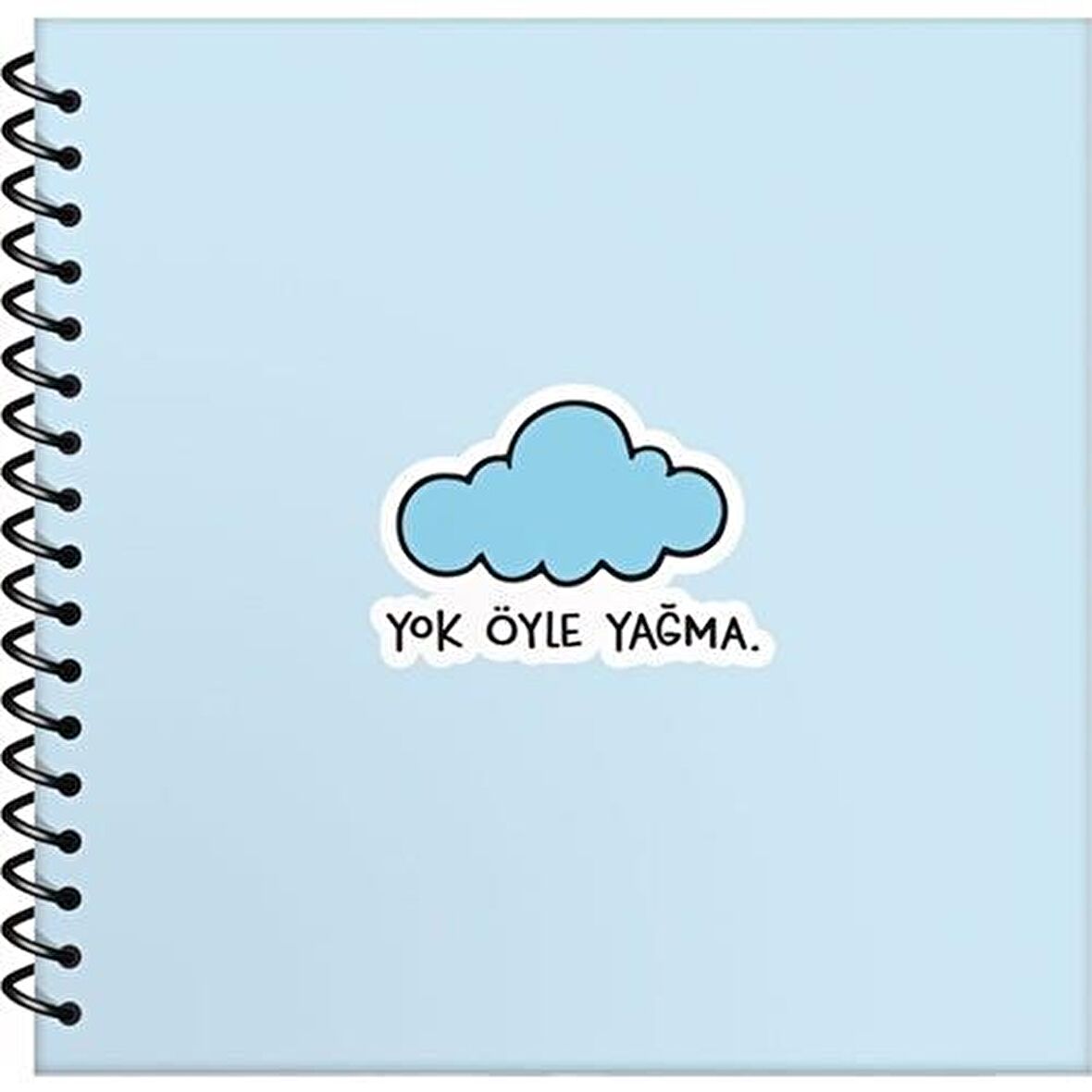 Keskin Color Sticker Defter Spr.Sert Kapak Hisli Şeyler 16x15 50 YP Çizgili