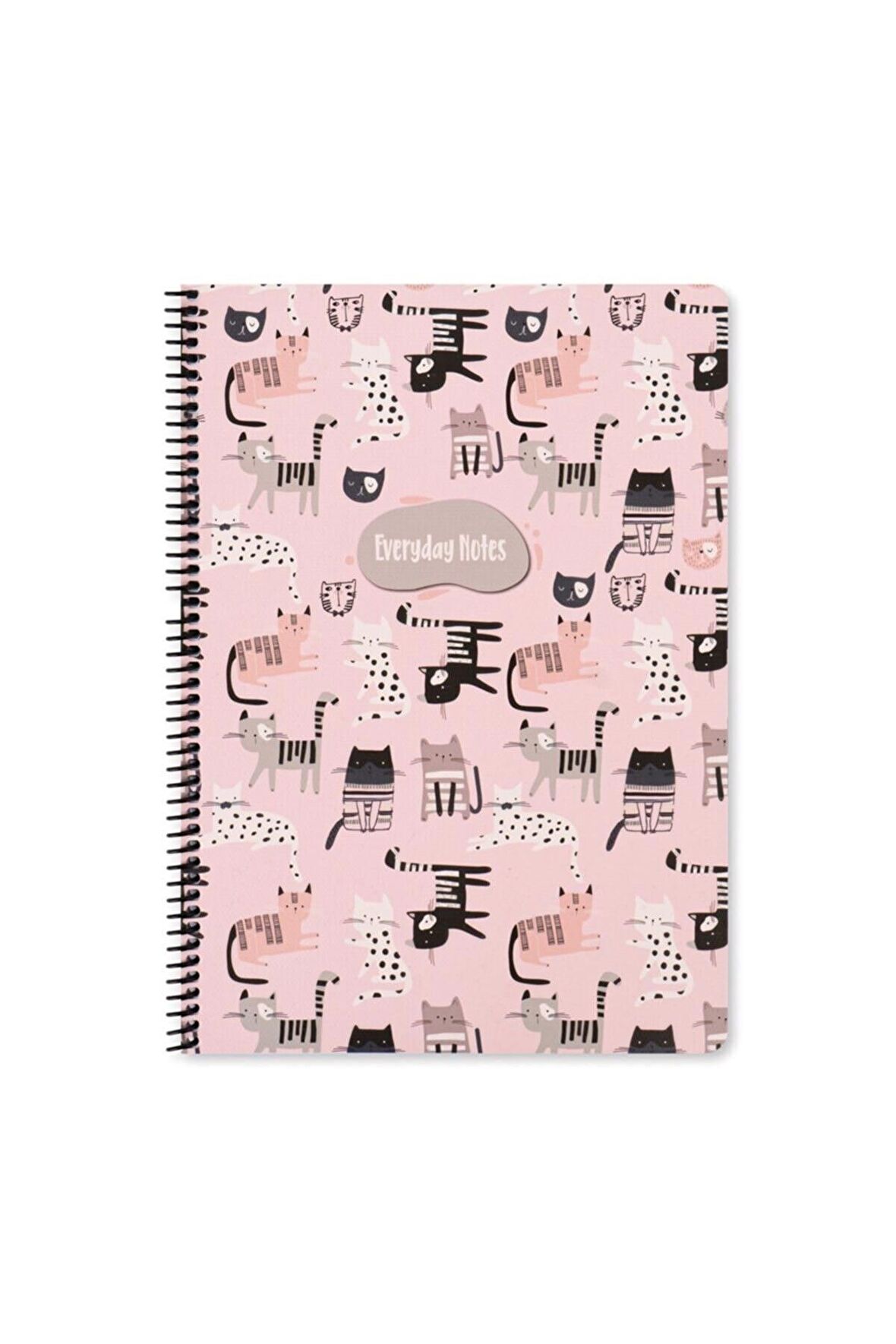A4 Kareli Defter Animal Friends - Kediler