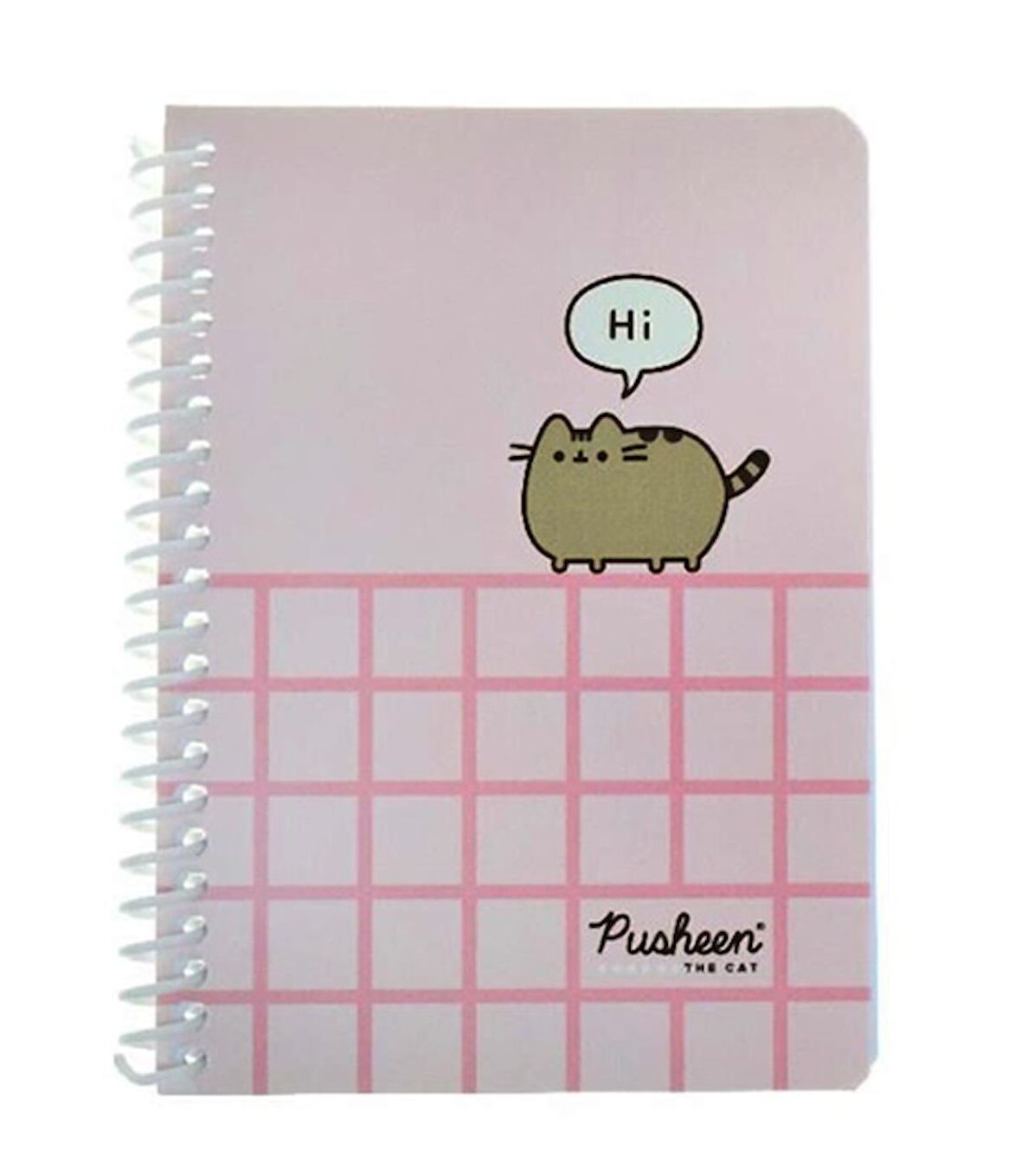 Keskin Color Pusheen A6 80 Yaprak Çizgili Spiralli Bloknot Not Defteri