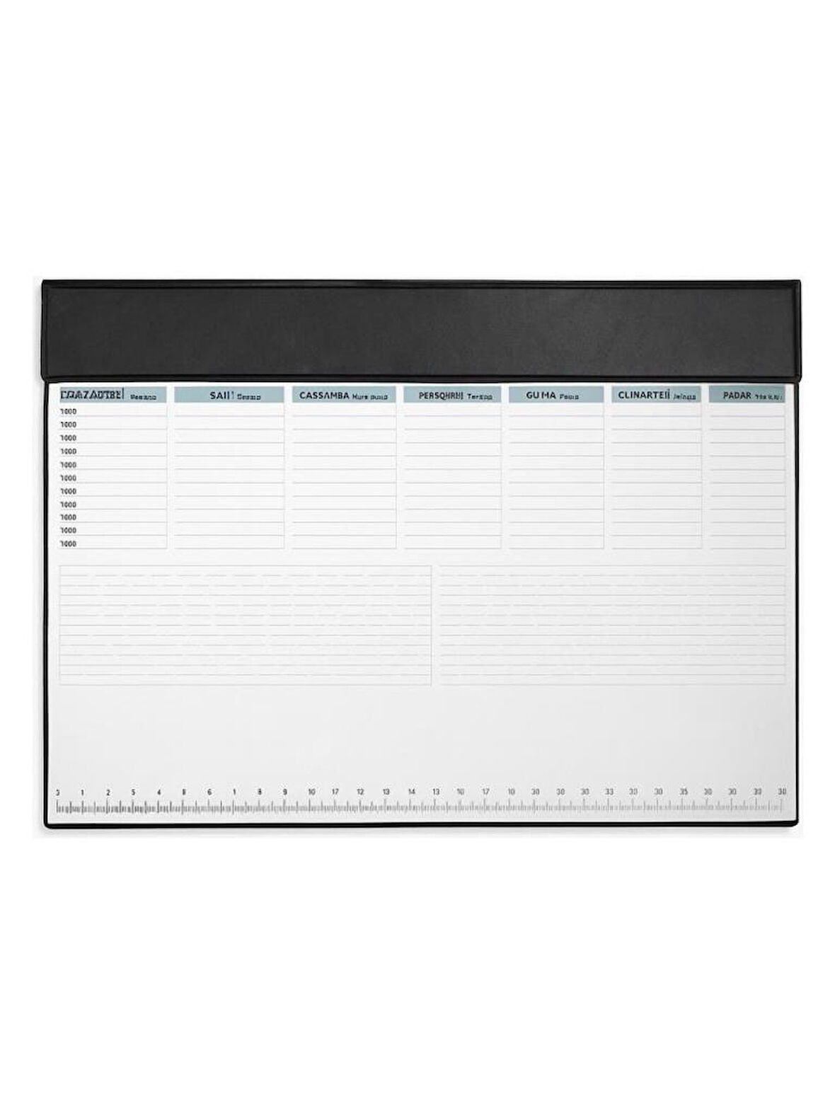 Keskin Color 2026 Haftalık Masa Sümeni 28x40 cm Biala Kapak Aj-68