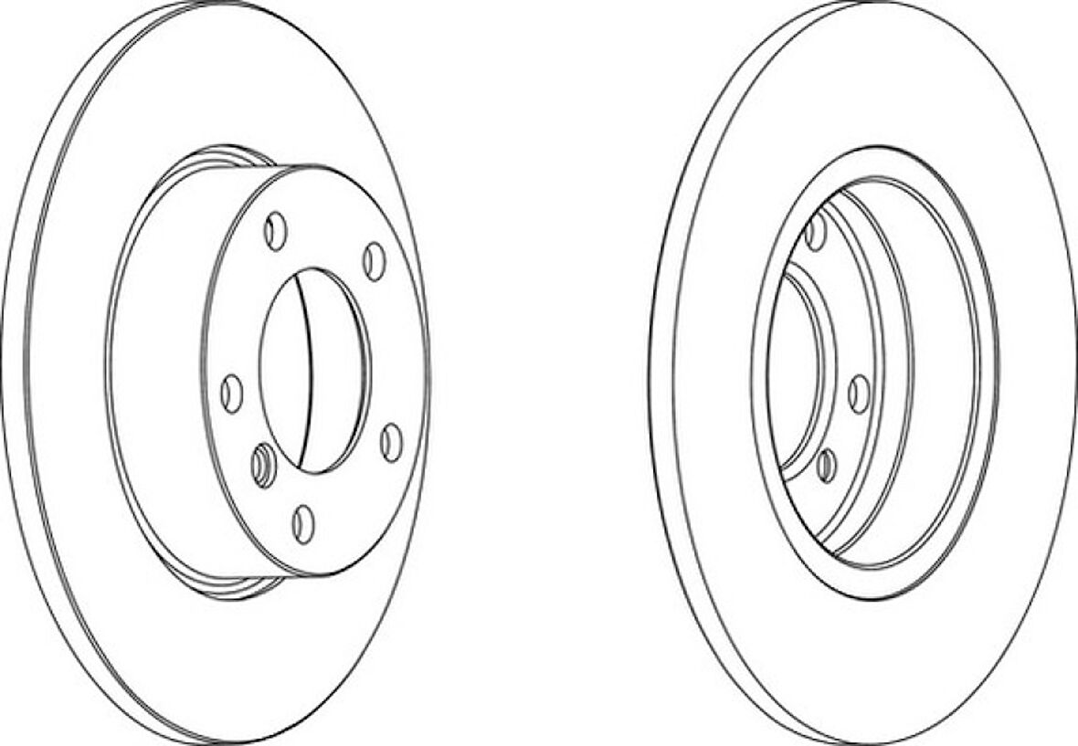 Bmw Fren Diski Ön - Takım - Frd Ddf248