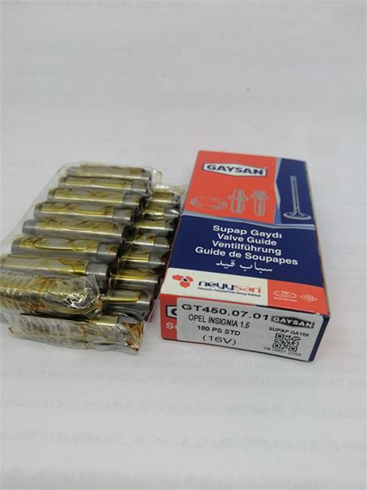 Opel Subap Gaydı Takım (5 X 10,03 X 37) İnsignia 1.6 180 Ps (16v) - Gaysan Gt450.07.01