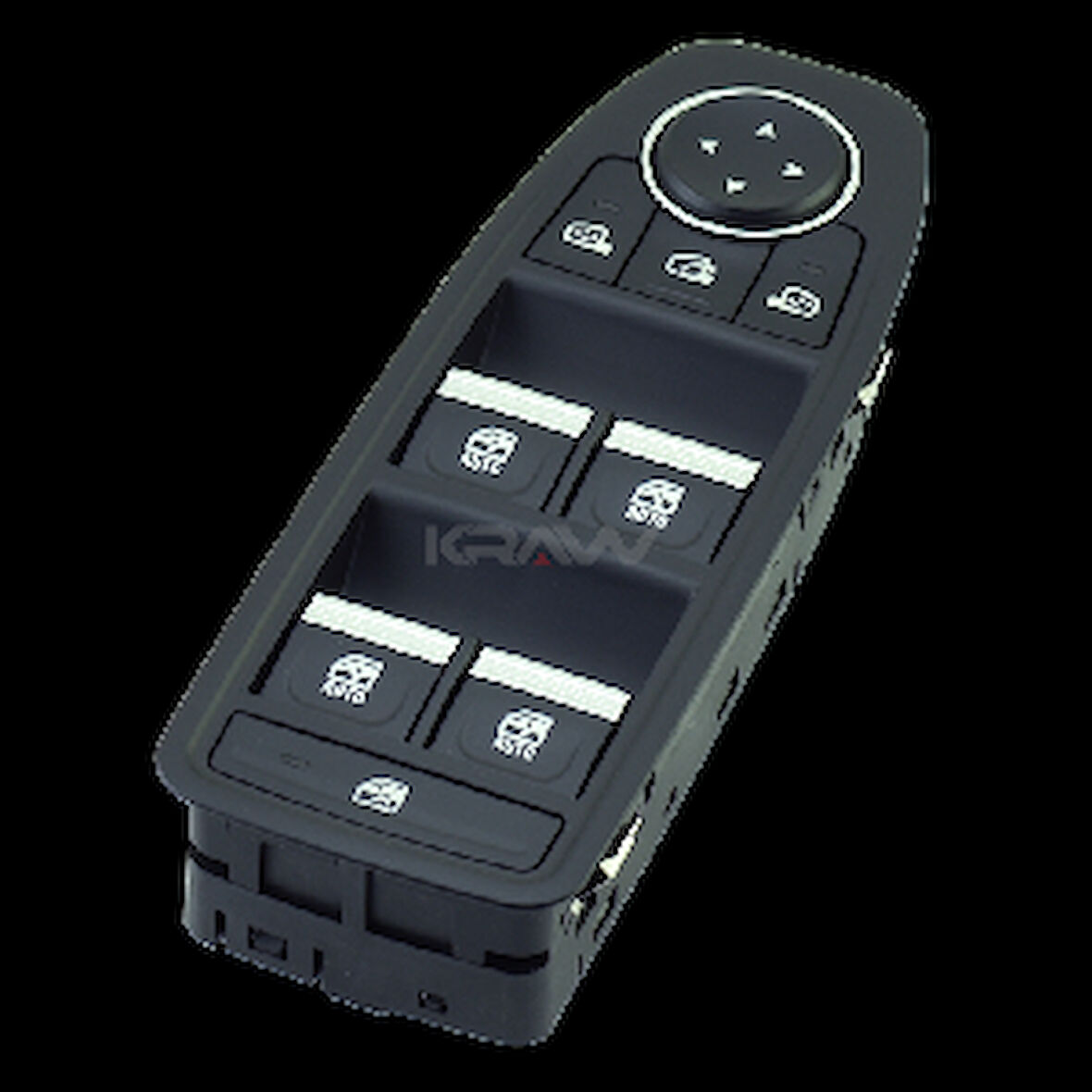 Unıversal Dörtlü Cam Anahtarı Katlanır Sol Krom Renault Clio V - Captur II - Mcar-An740dc