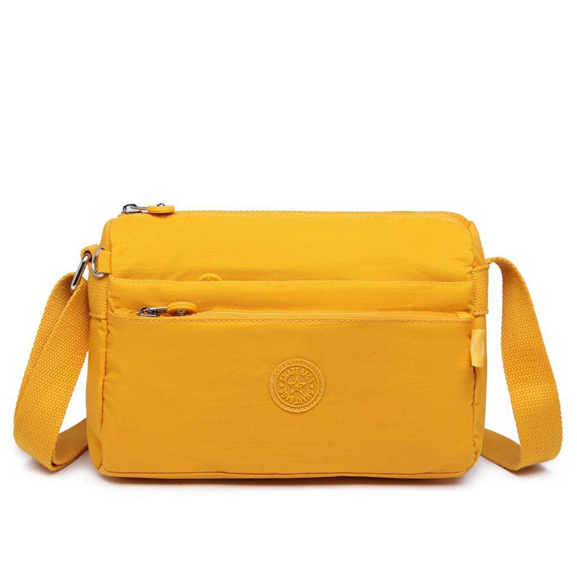 Küçük Boy Postacı Kadın Çantası Smart Bags 1006 Hardal