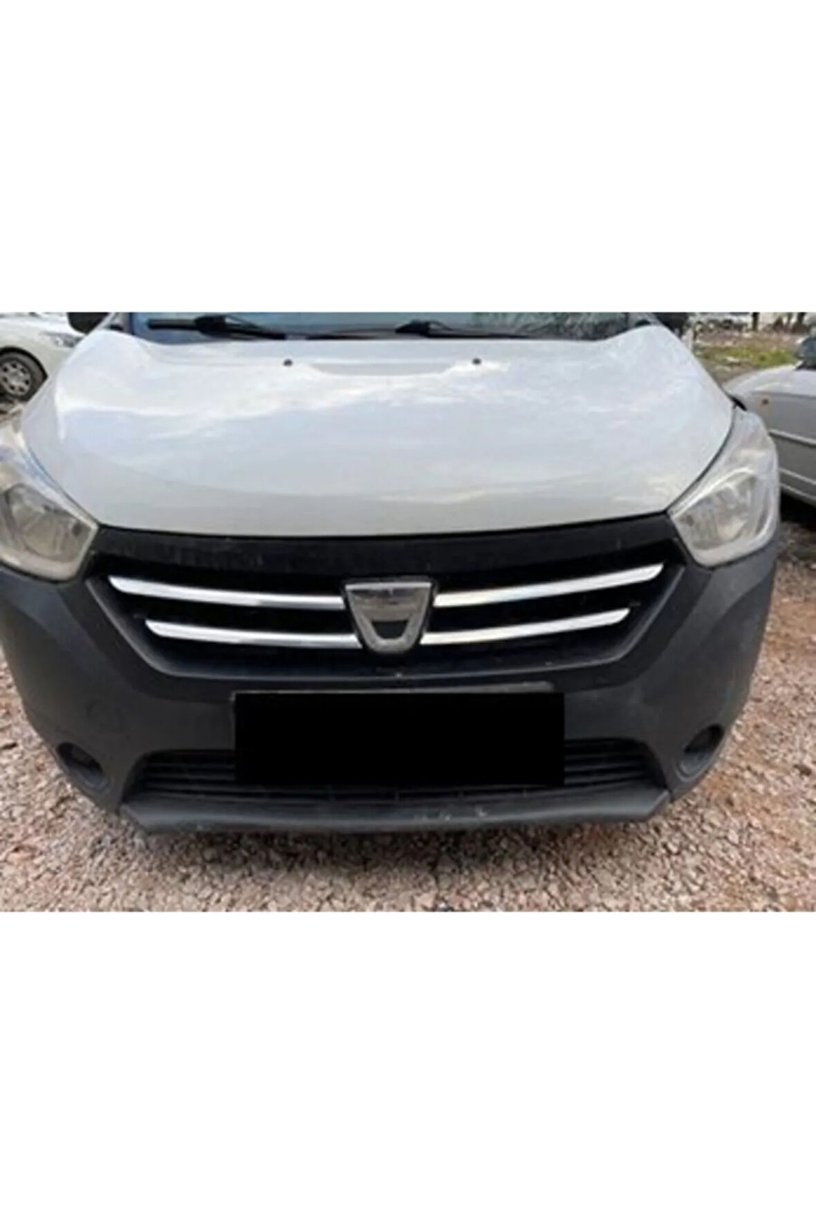 Dacia Dokker Krom Ön Panjur 4 Prç. 2012-2017 Arası Paslanmaz Çelik