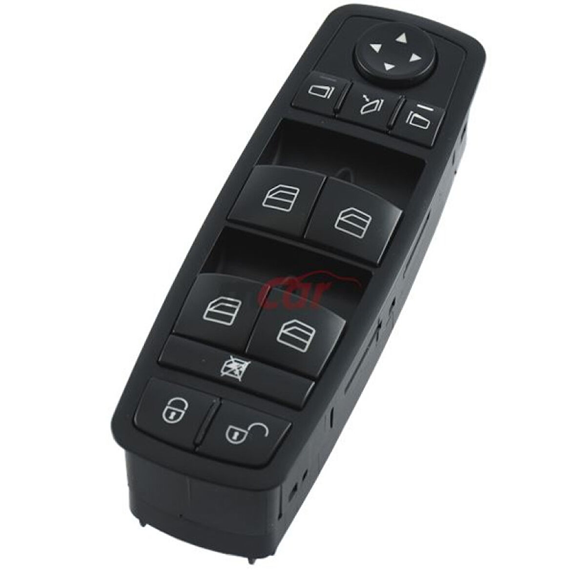 Mercedes Cam Acma Salteri On Sol (komple, Siyah, Ayna Katlamalı) A-Class W169 04>12 B-Class W245 05>11 - Kraw An-538