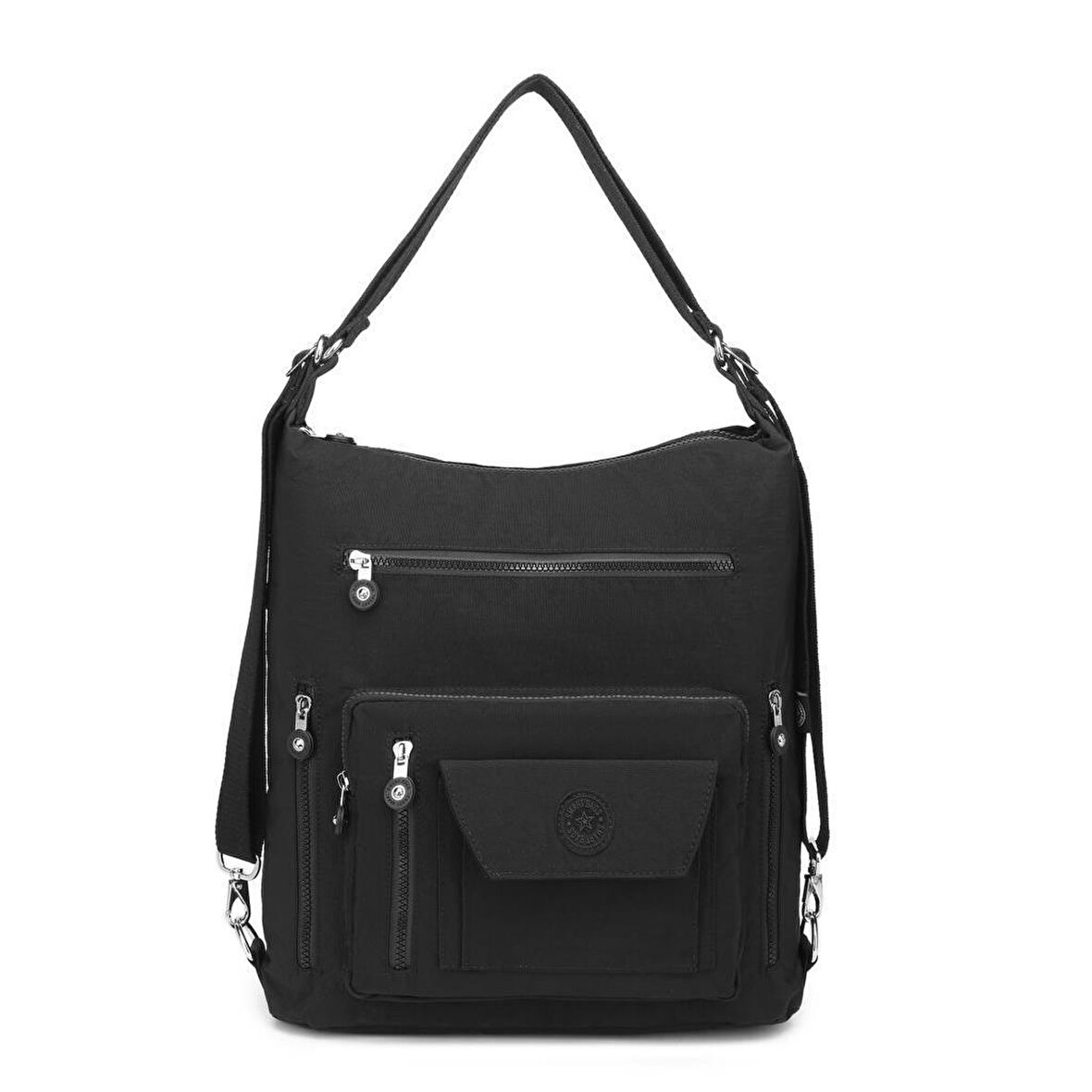 Hem Sırt Hem de Omuz Kadın Çantası Smart Bags 1205 Siyah