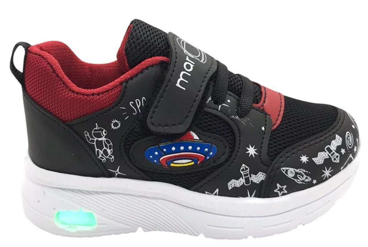 Erkek Çocuk Hafif Anatomik Taban Işıklı Spor Ayakkabı Sneaker
