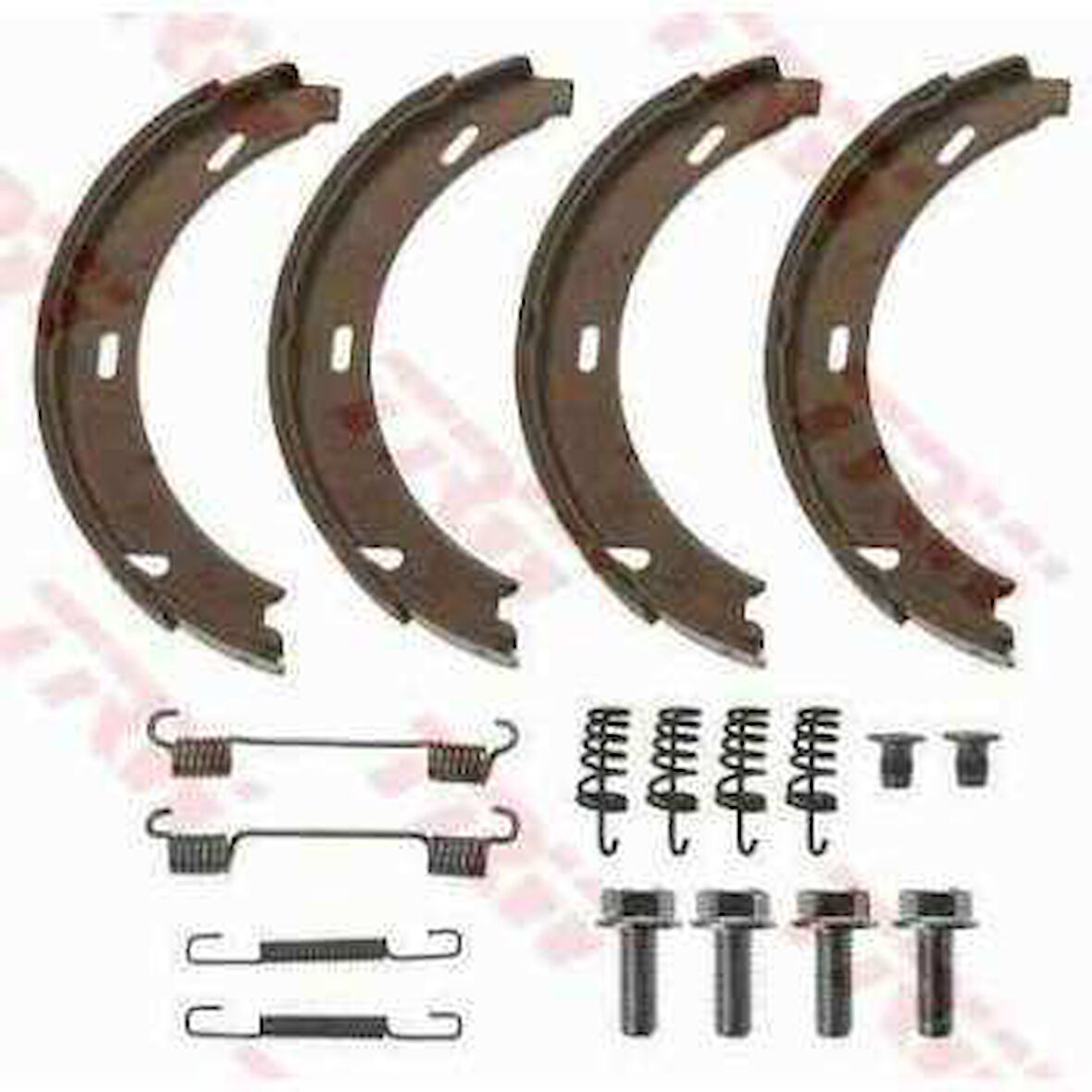 Mercedes Fren Balatası Arka (park Freni Pabucu) W203 02>07 S203 02>07 Cl203 02>08 C209 02>09 A209 03>10 R171 - Trw Gs8481