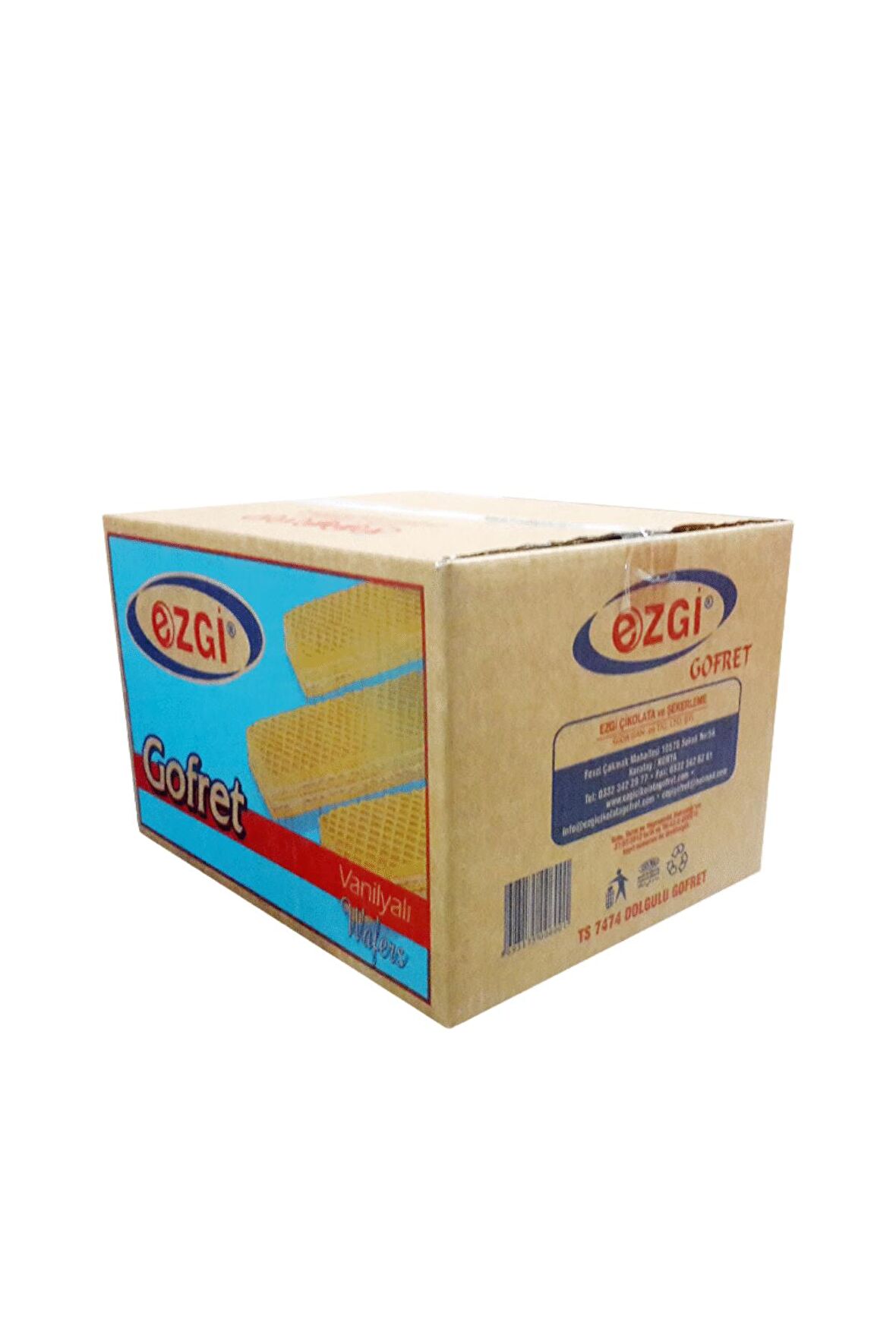 Ezgi Gofret 7kg Gofret Vanilyalı Gofret