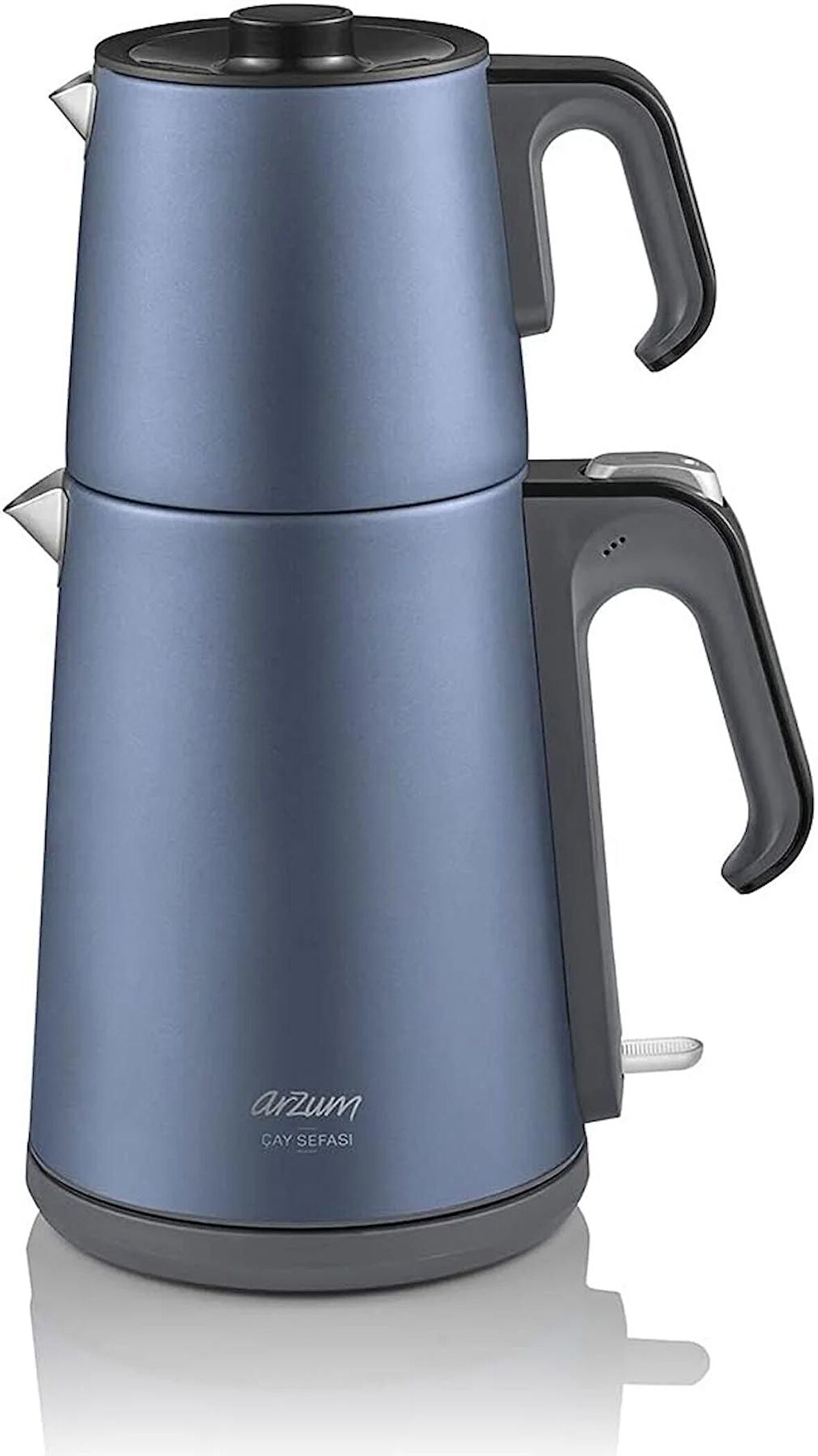 (AMBALAJ HASARLI) Arzum AR3080-O Çay Sefası Okyanus 1650 W Çelik Çay Makinesi